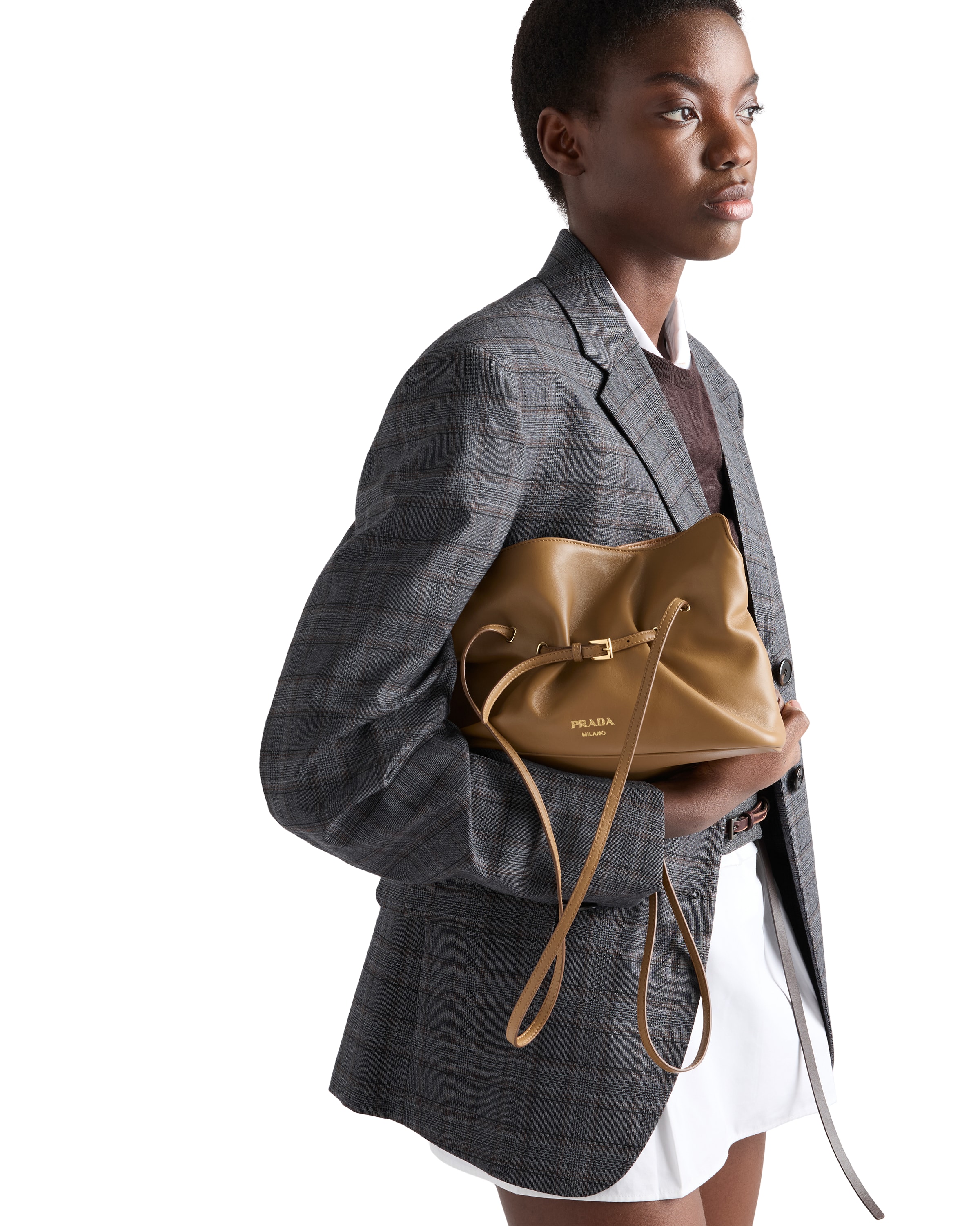Prada Dada Small Nappa Leather Bag