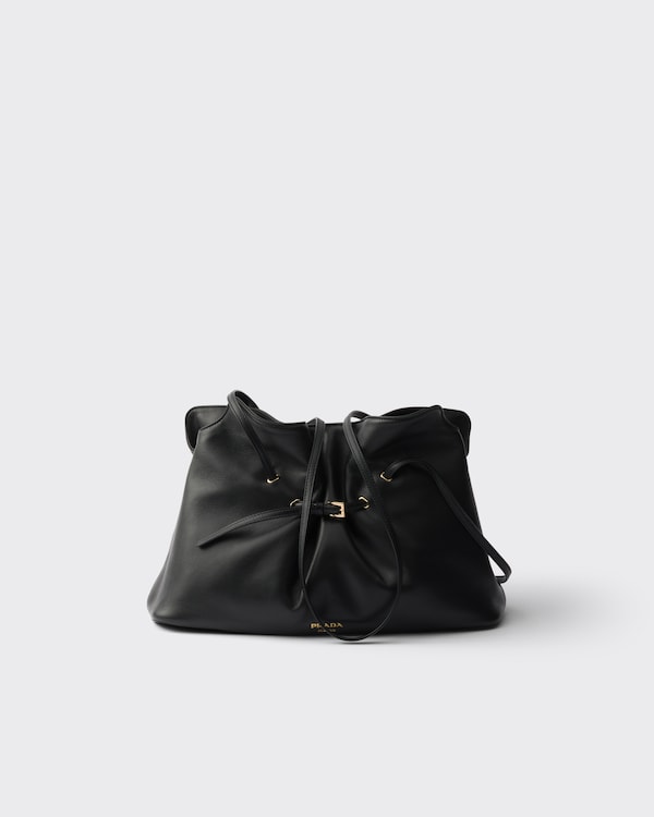 Prada Dada large nappa leather tote bag - Black Prada Dada large nappa leather tote bag - Black