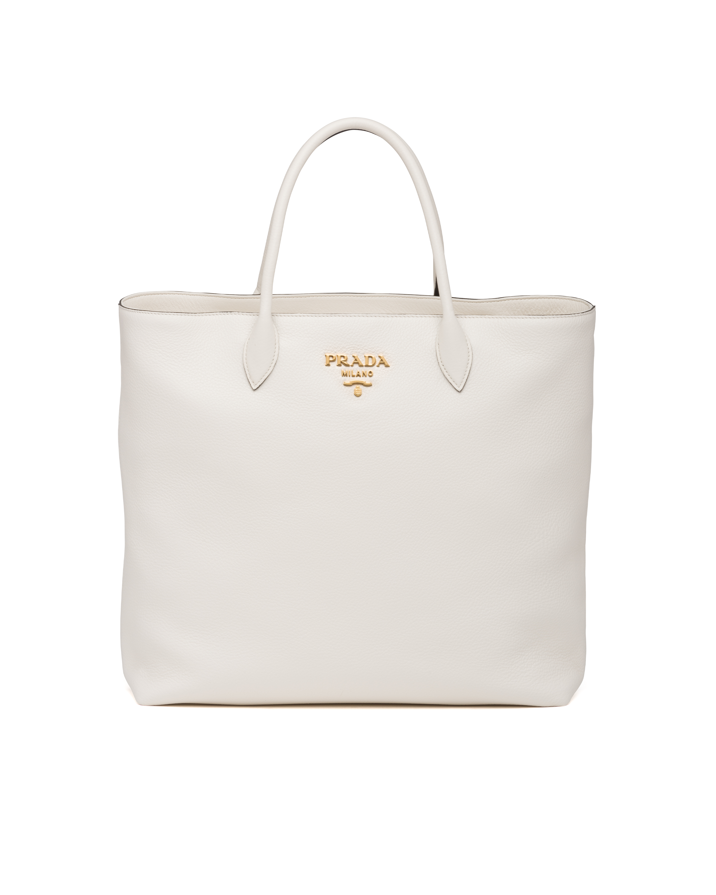 prada soft leather tote