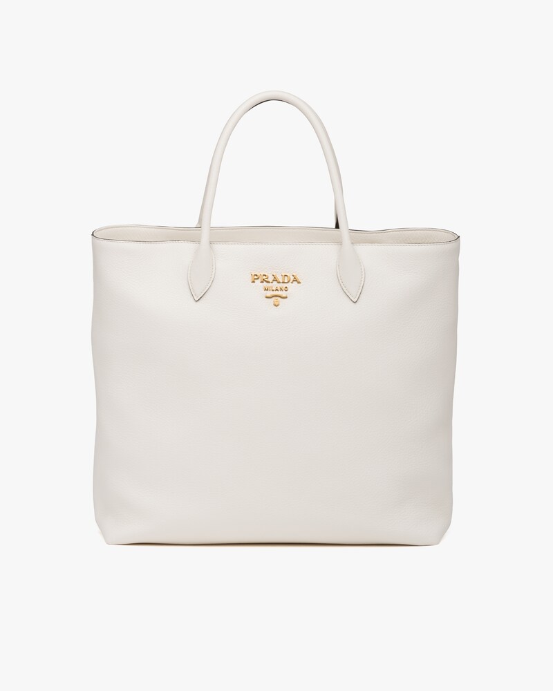 prada side zip tote