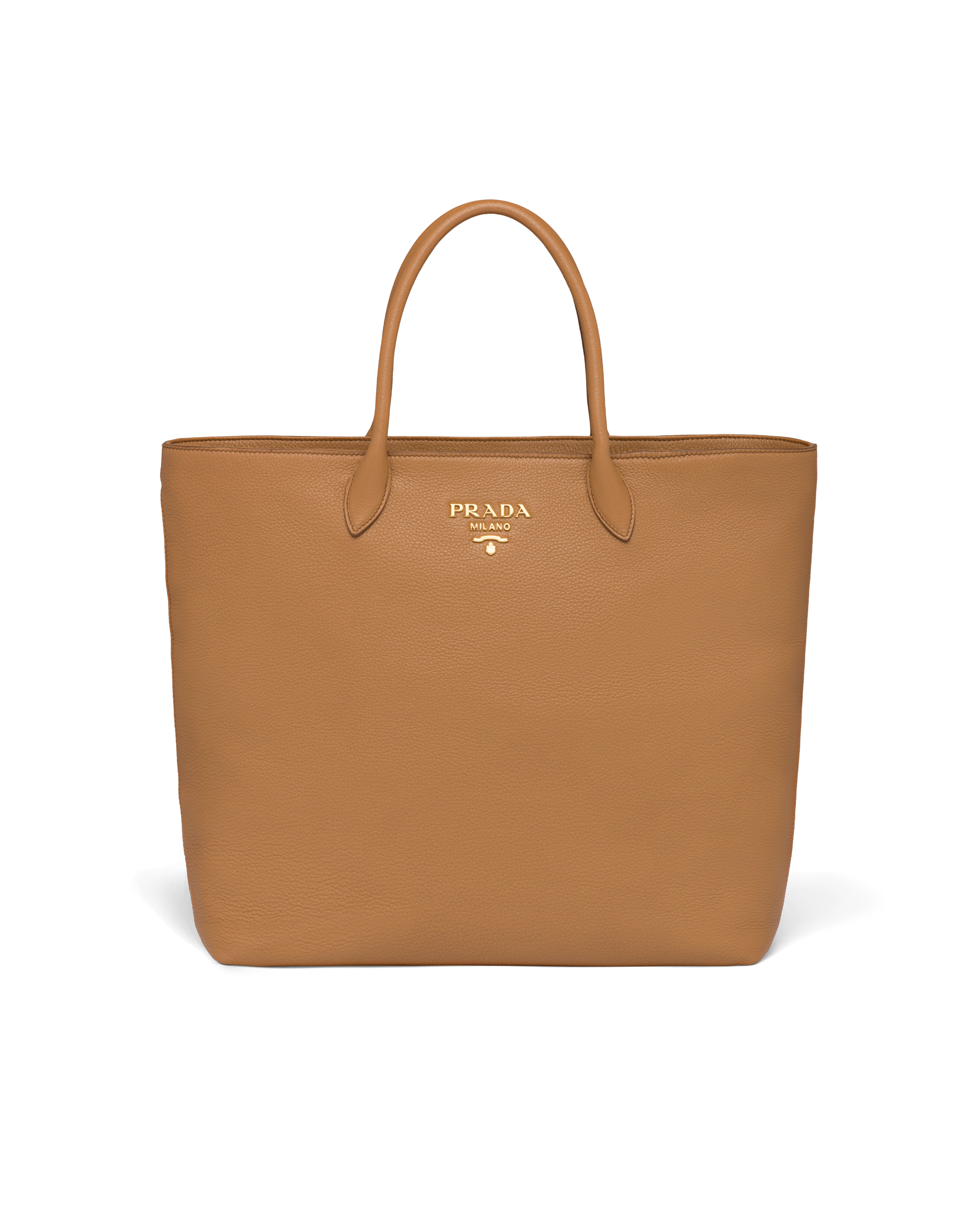 prada leather tote