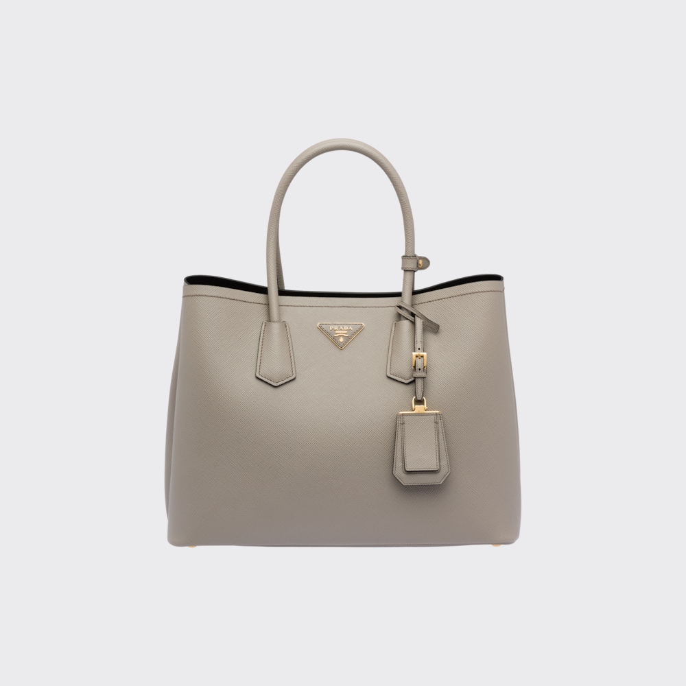 Prada Medium Saffiano Leather Double Prada Bag 1