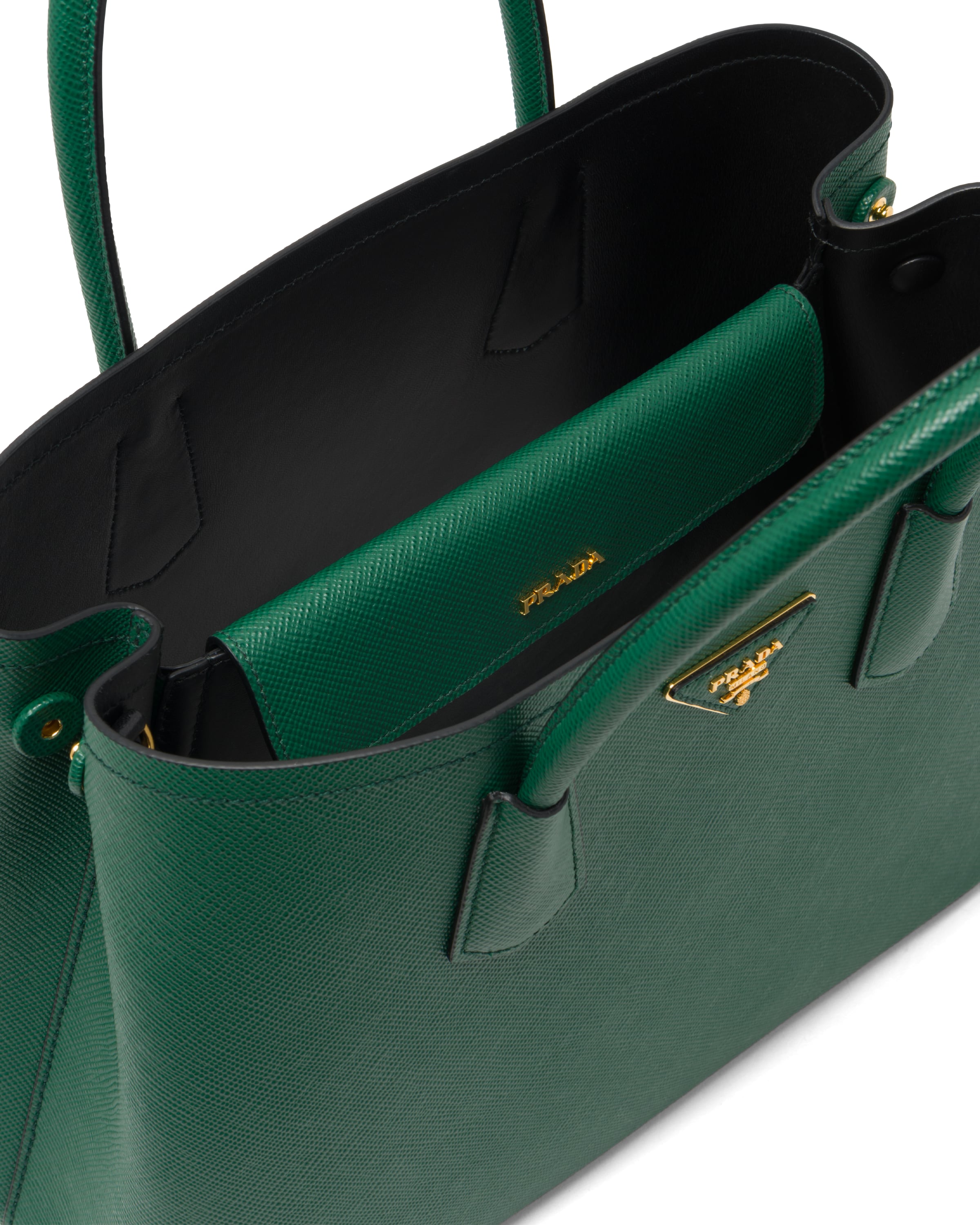 prada double 中号手袋