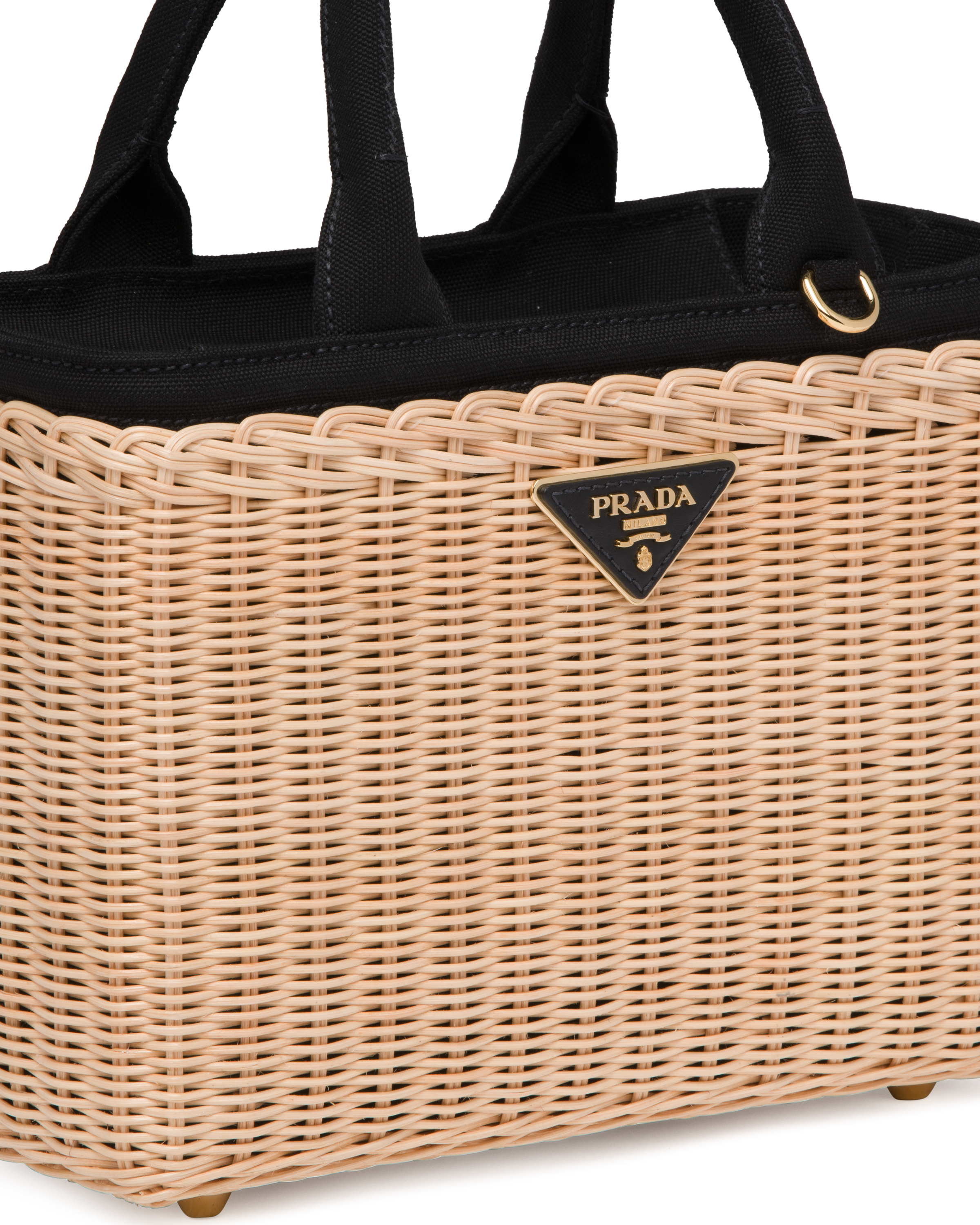 prada basket tote