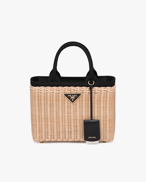 prada basket tote