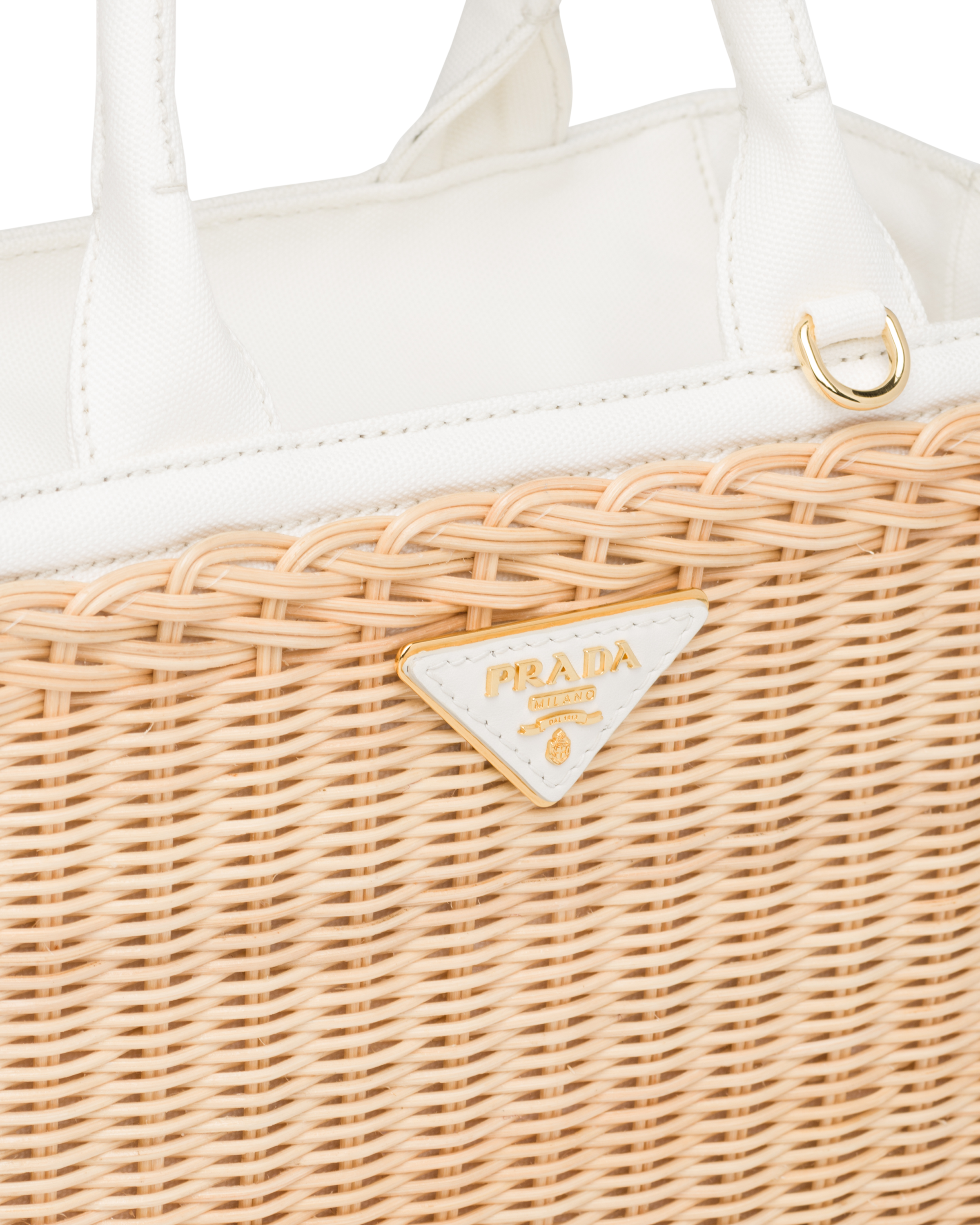 prada wicker handbag