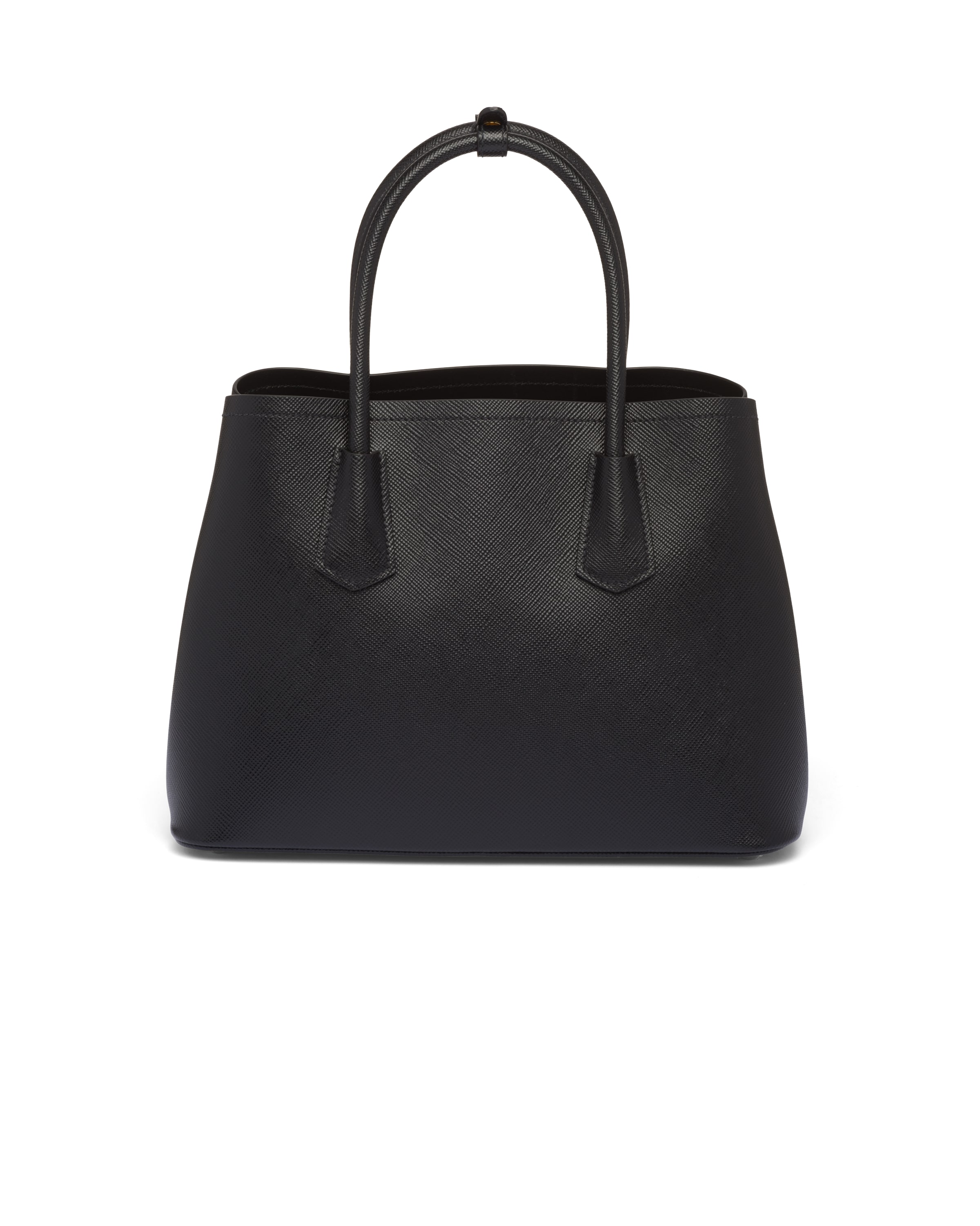 Prada Galleria Medium Saffiano Leather Bag In Black