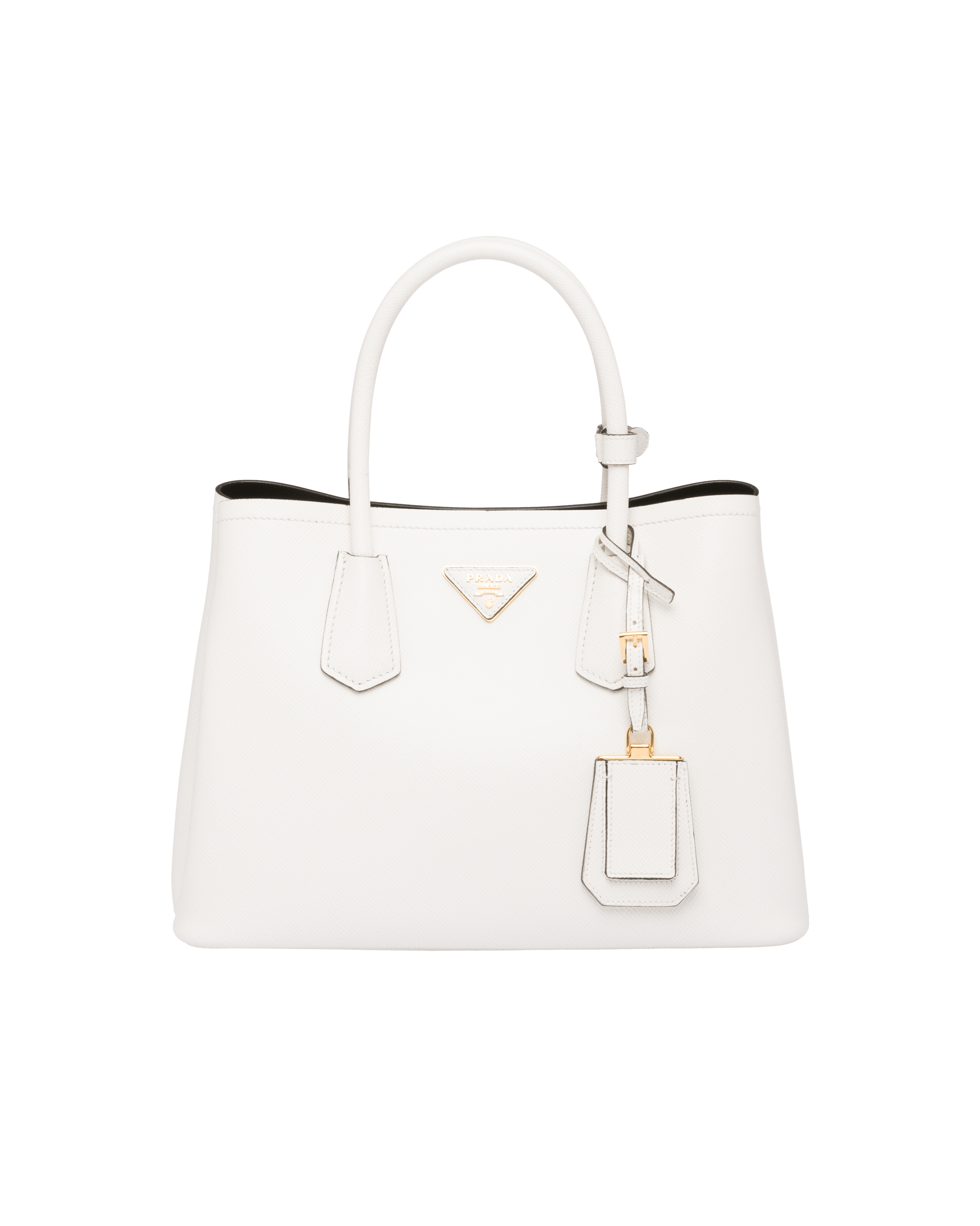 prada purse white