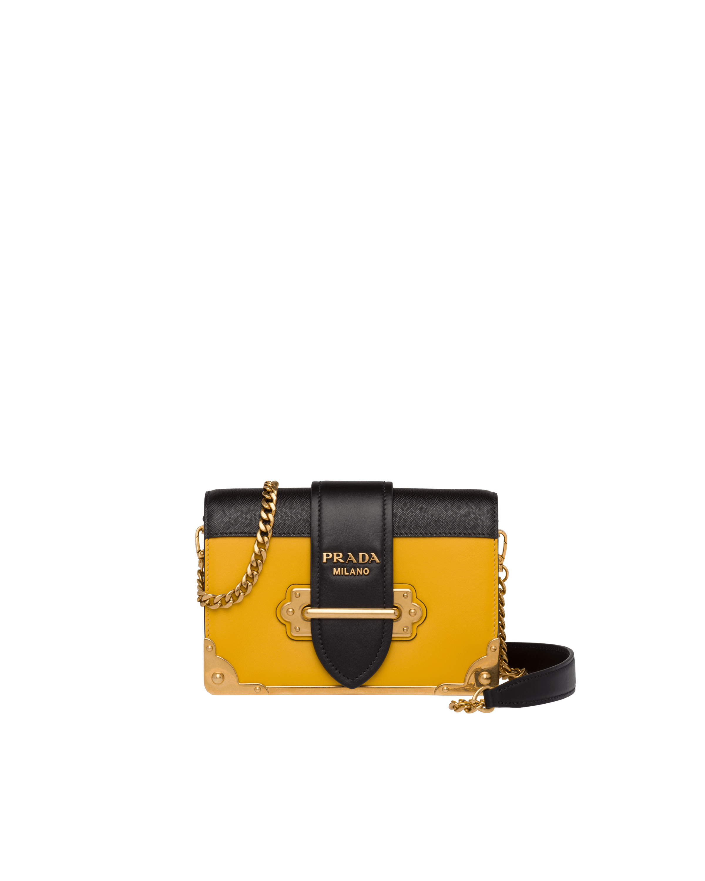 prada cahier calf leather bag