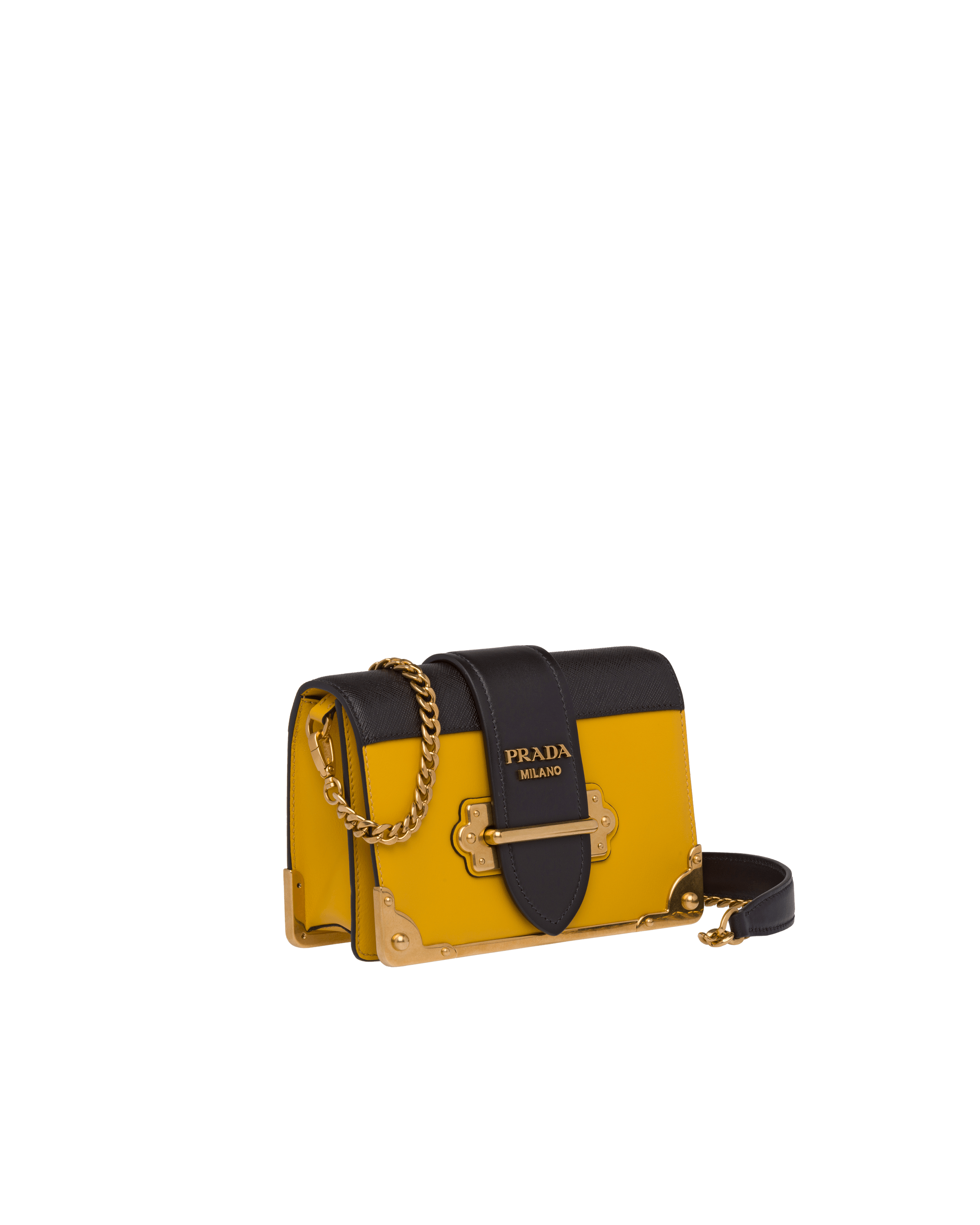 prada cahier calf leather bag