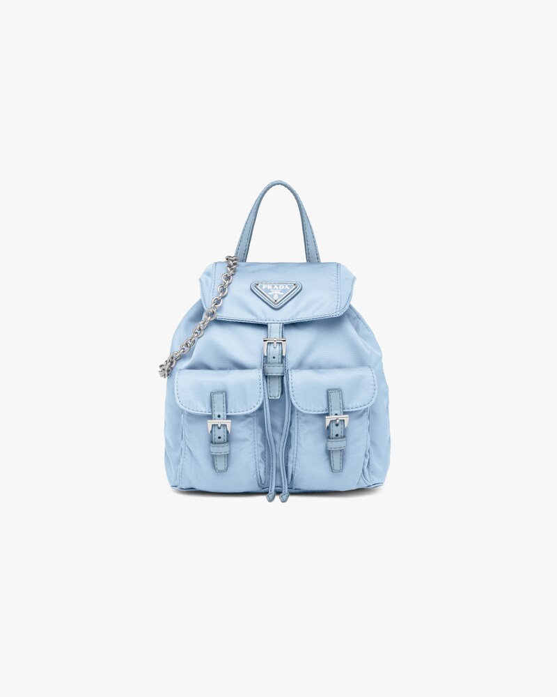 prada nylon mini backpack