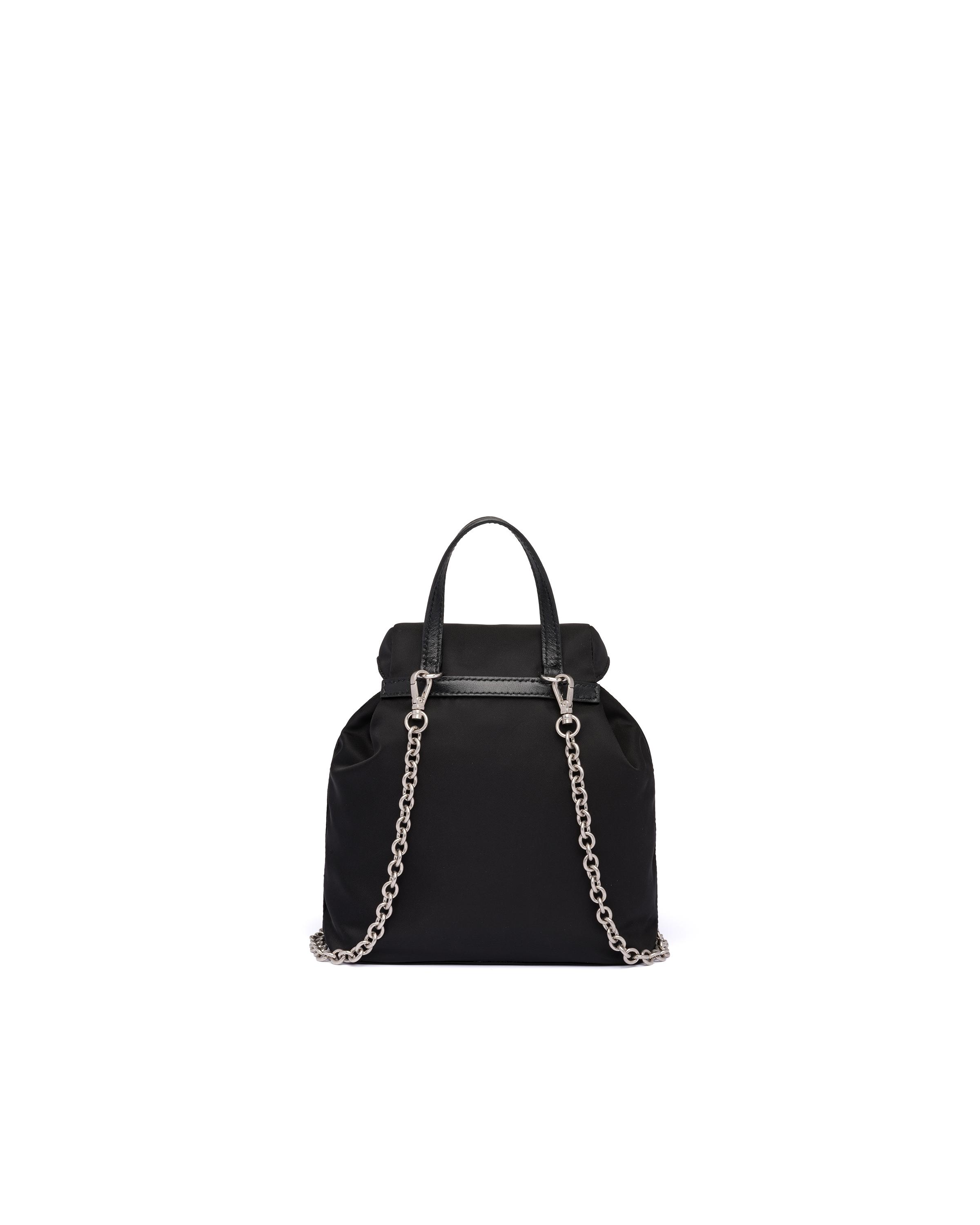 Black Nylon mini backpack Prada