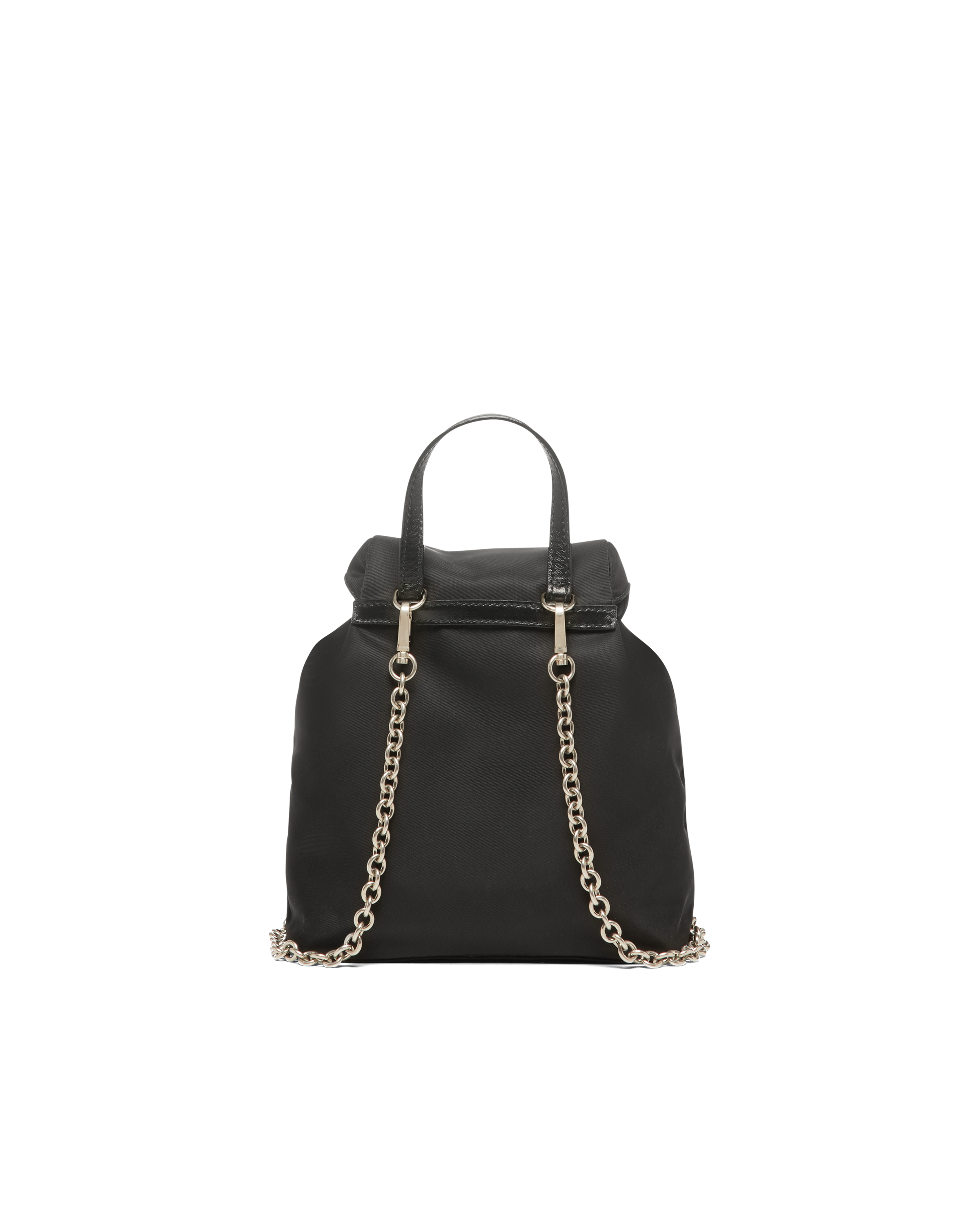 Black Nylon mini backpack Prada
