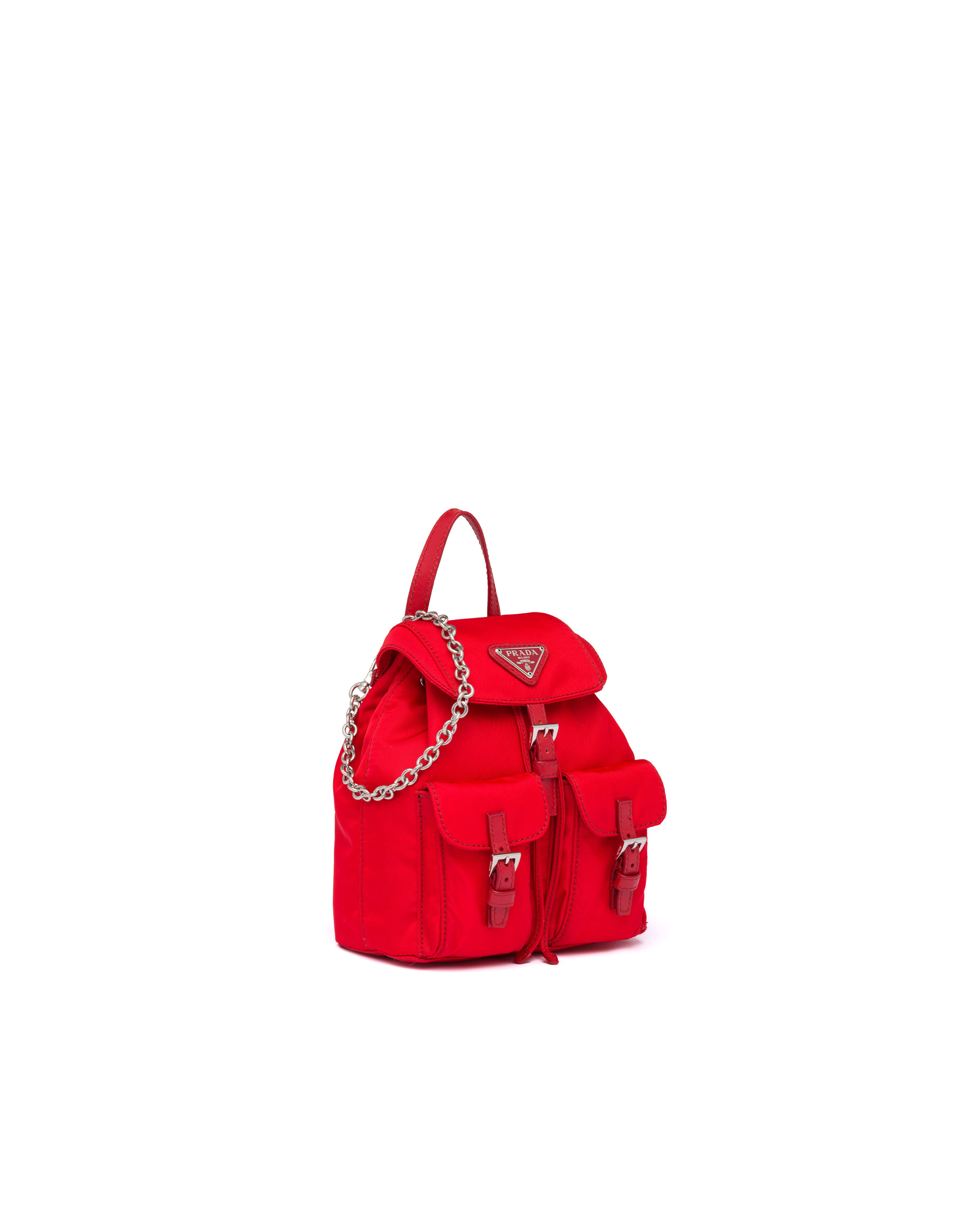 prada nylon backpack mini
