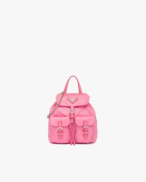 prada nylon one shoulder backpack