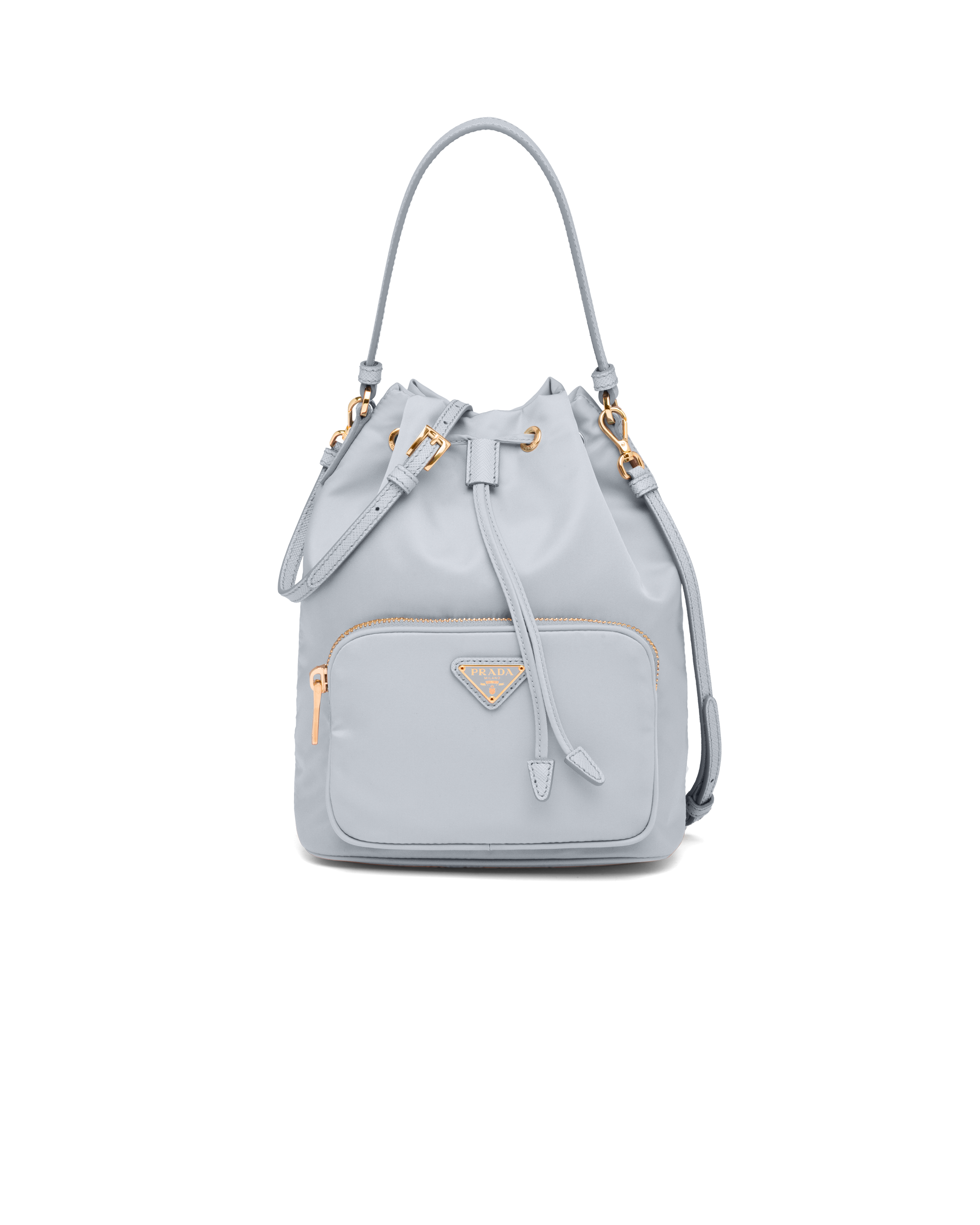 prada pebbled shoulder bag