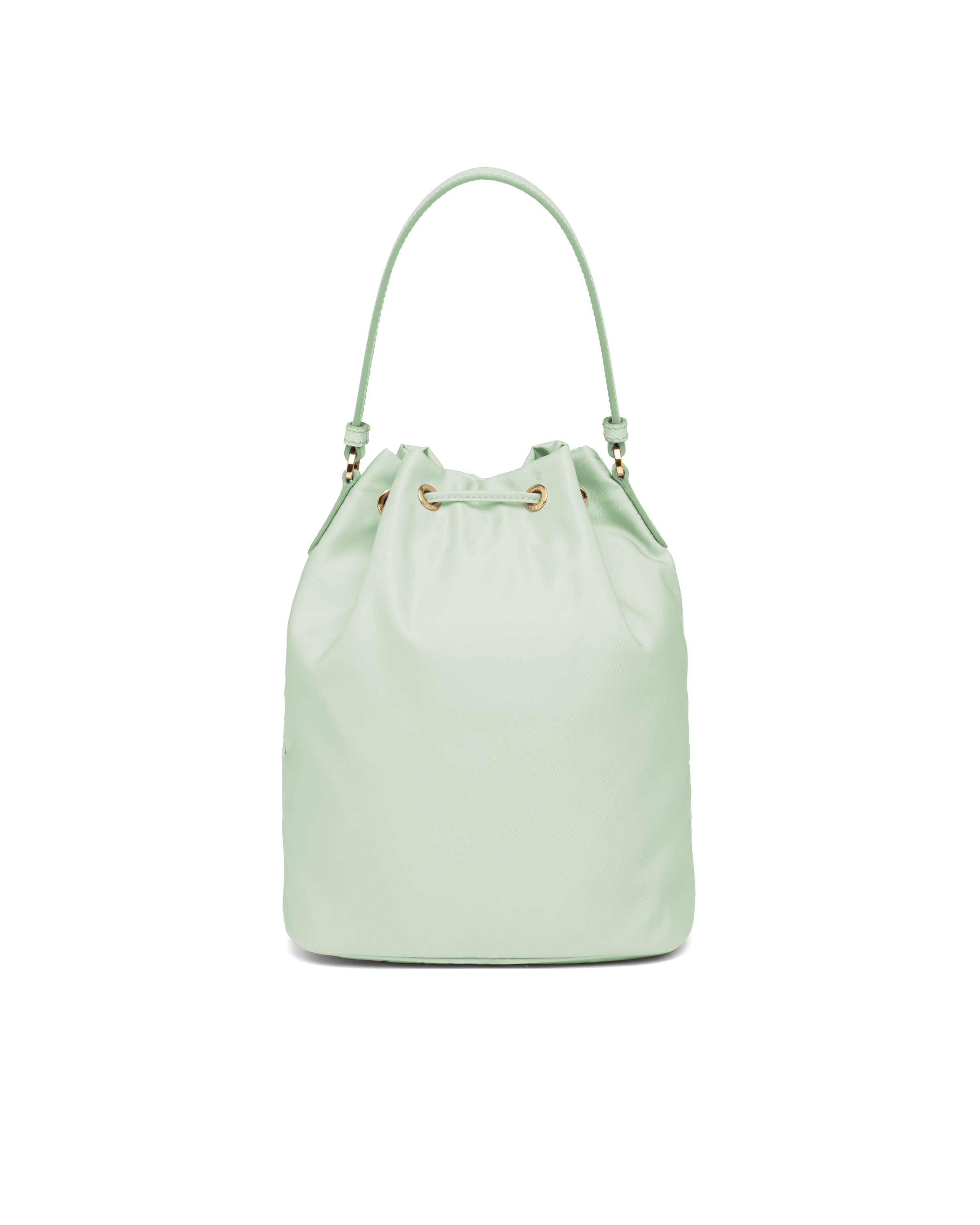 Aqua Prada Duet ReNylon Bucket shoulder bag Prada