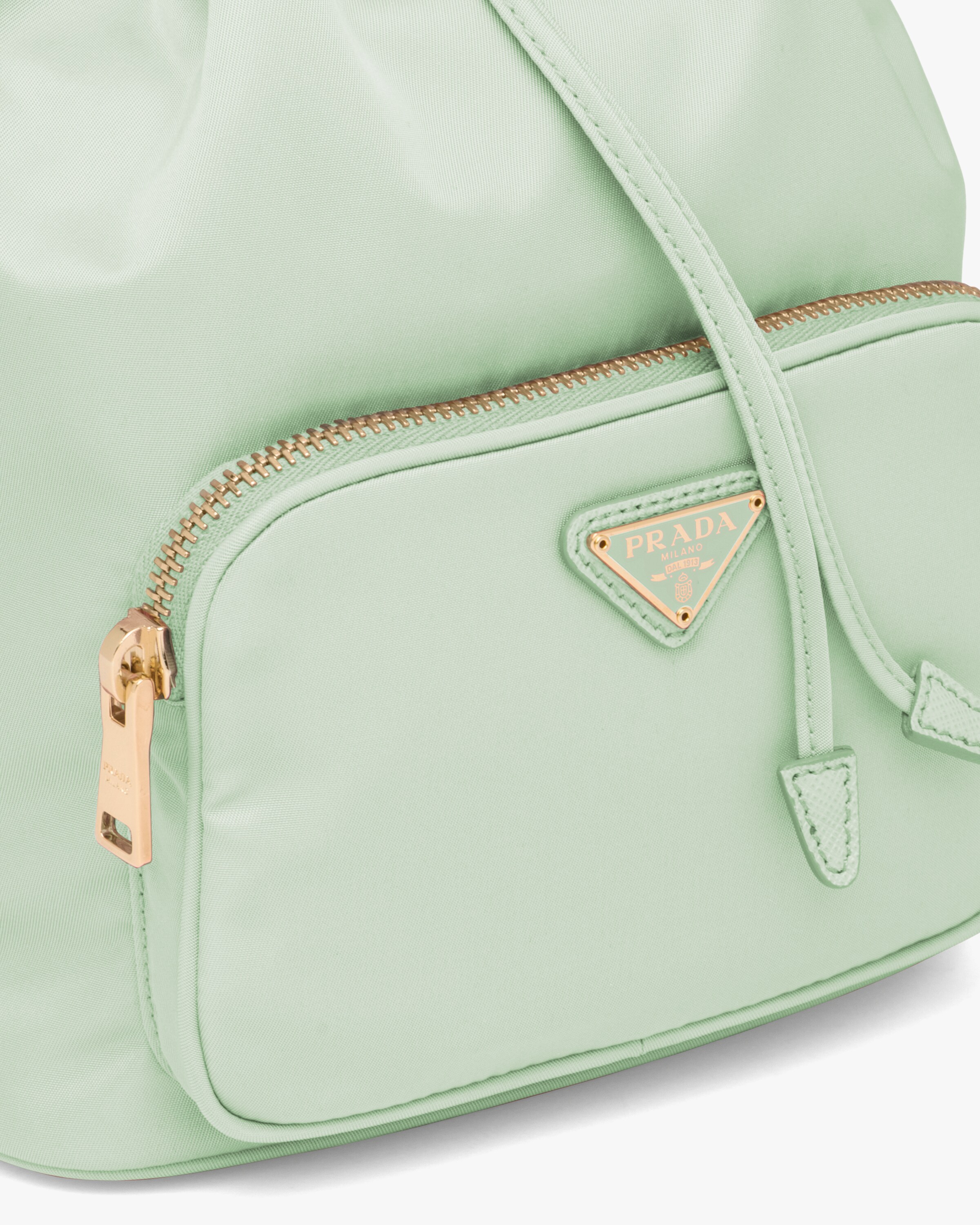 Aqua Prada Duet ReNylon shoulder bag Prada