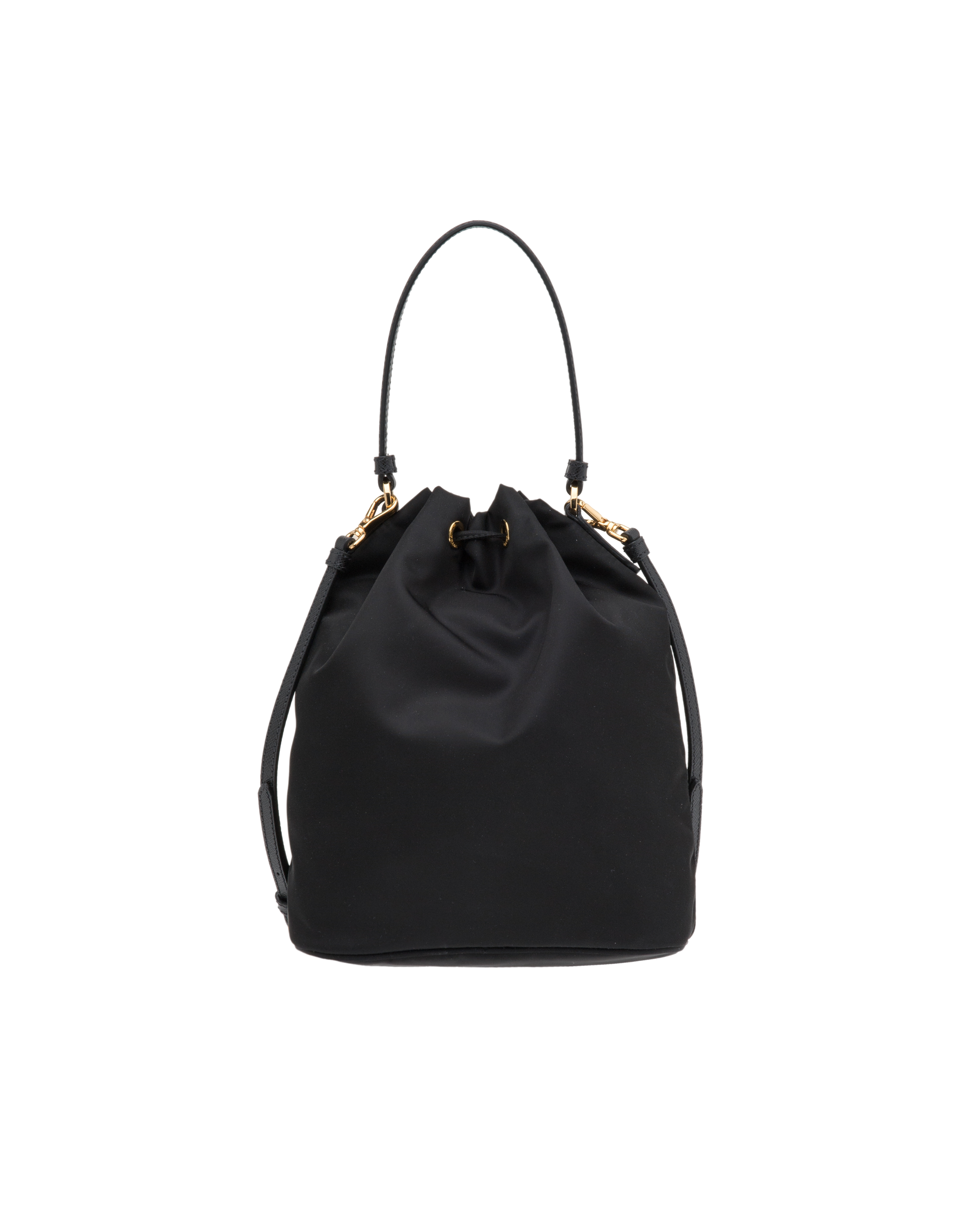 Black Nylon Prada Duet Shoulder Bag Prada