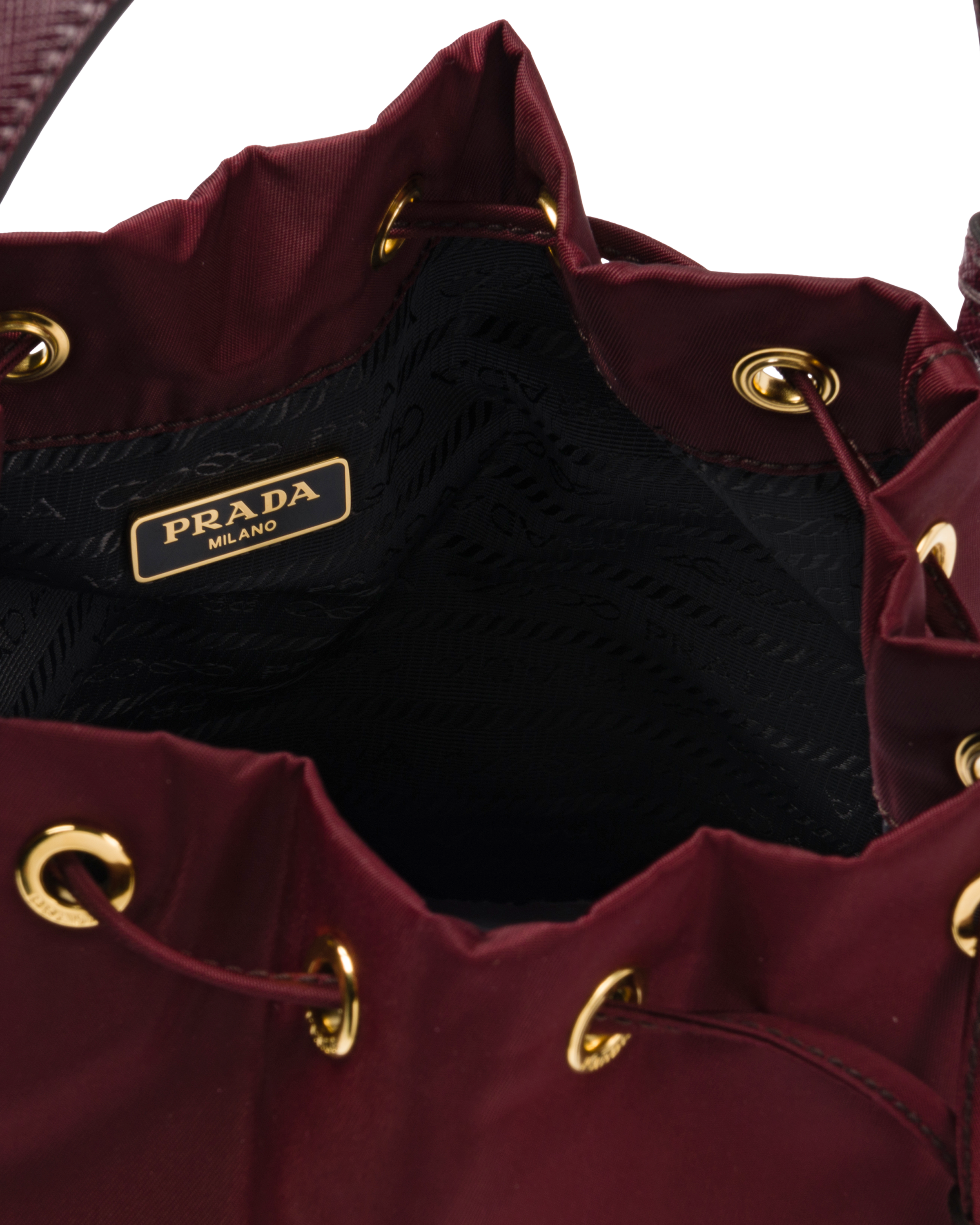 prada maroon bag