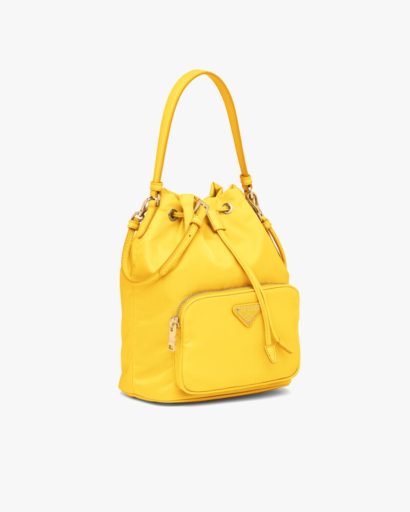 prada yellow shoulder bag