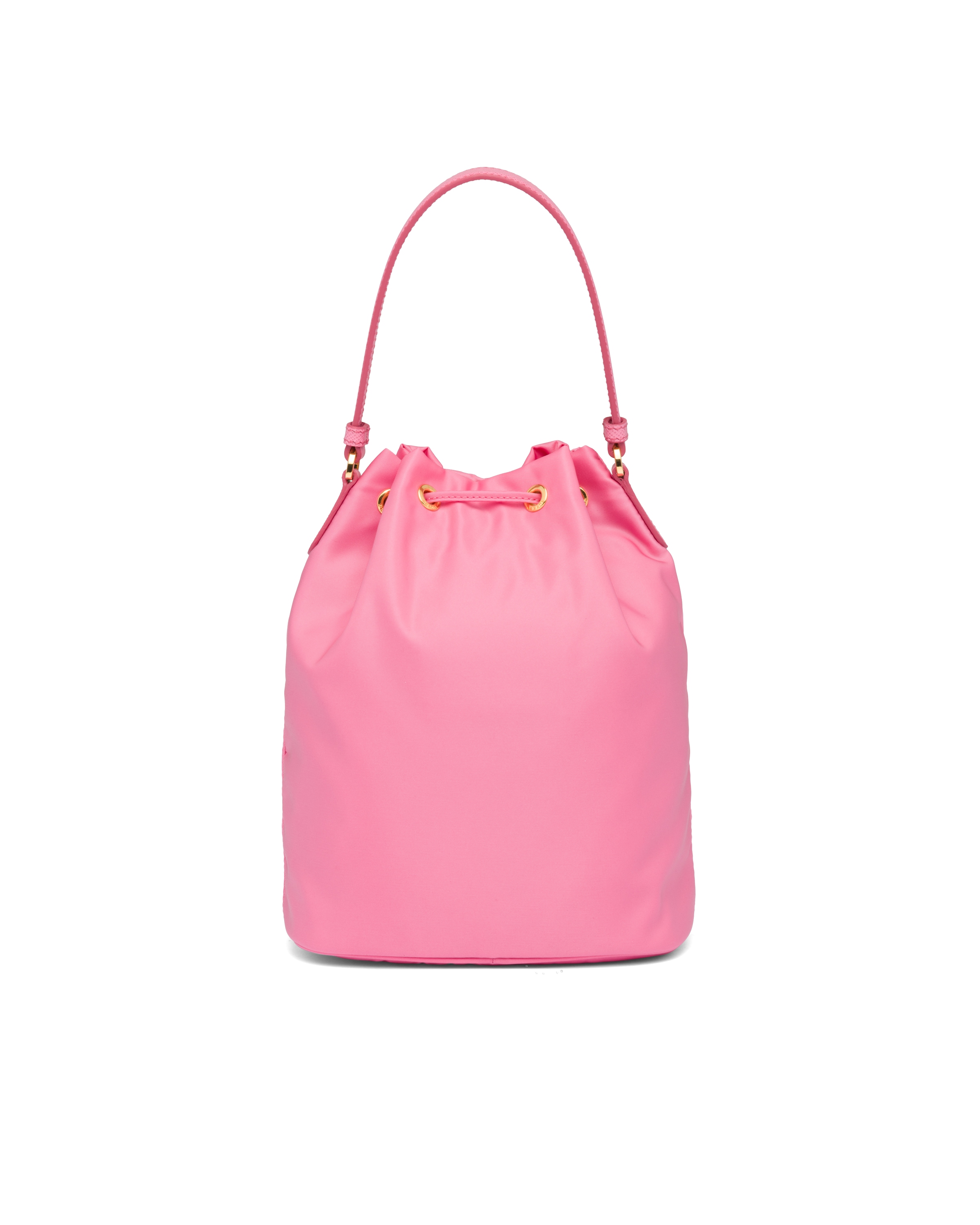 Begonia Pink Nylon Prada Duet Shoulder Bag Prada