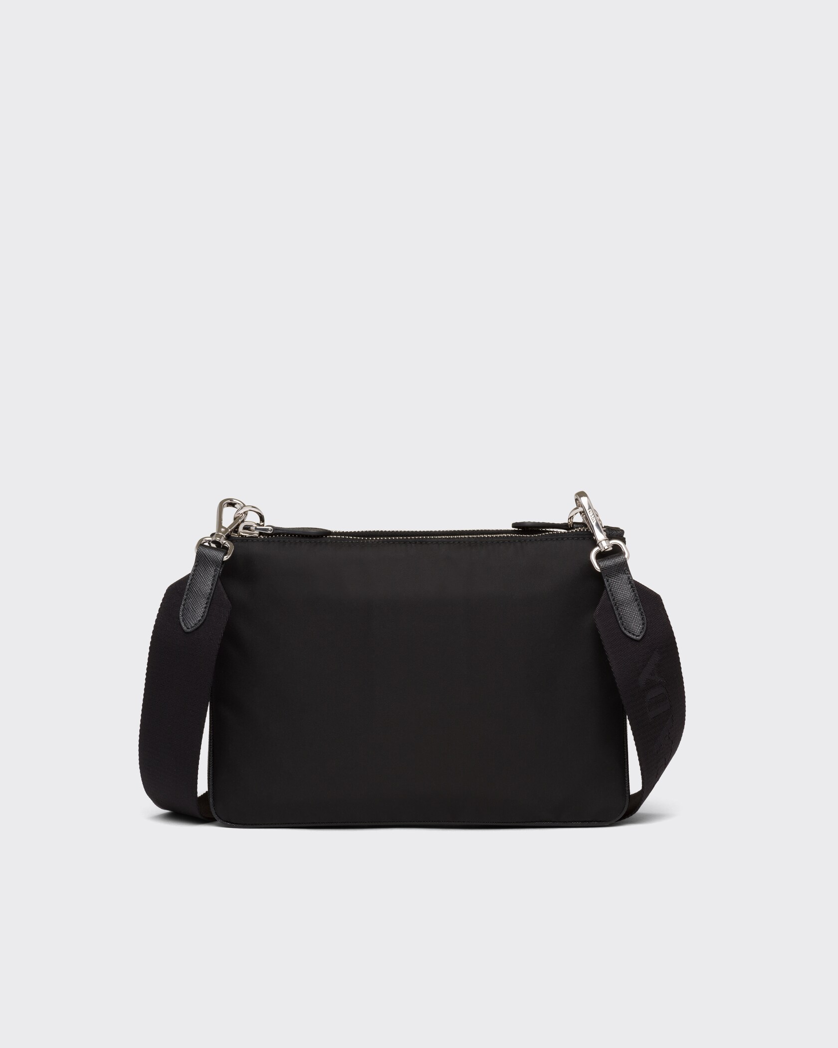 Black Reedition 2000 Renylon Shoulder Bag PRADA