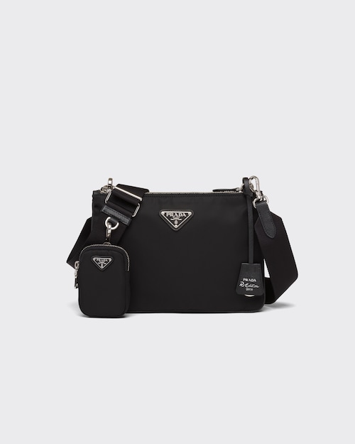 Black Re-Edition 2000 Re-Nylon shoulder bag | Prada