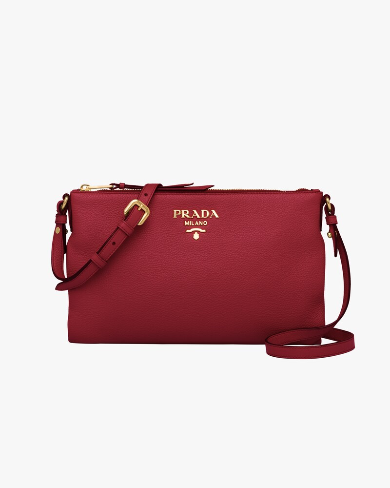 prada sling bag leather