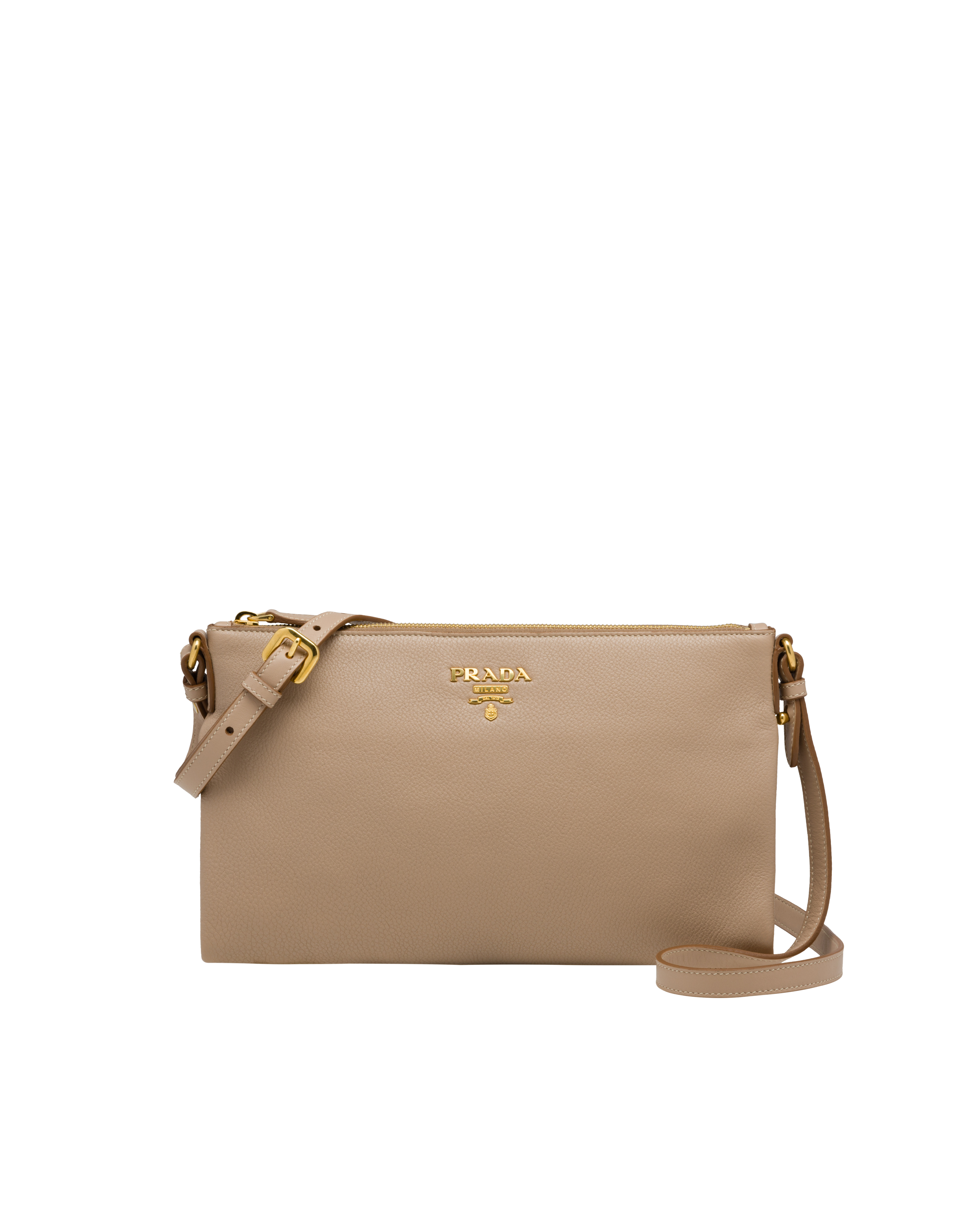 Prada calf leather shoulder bag clearance
