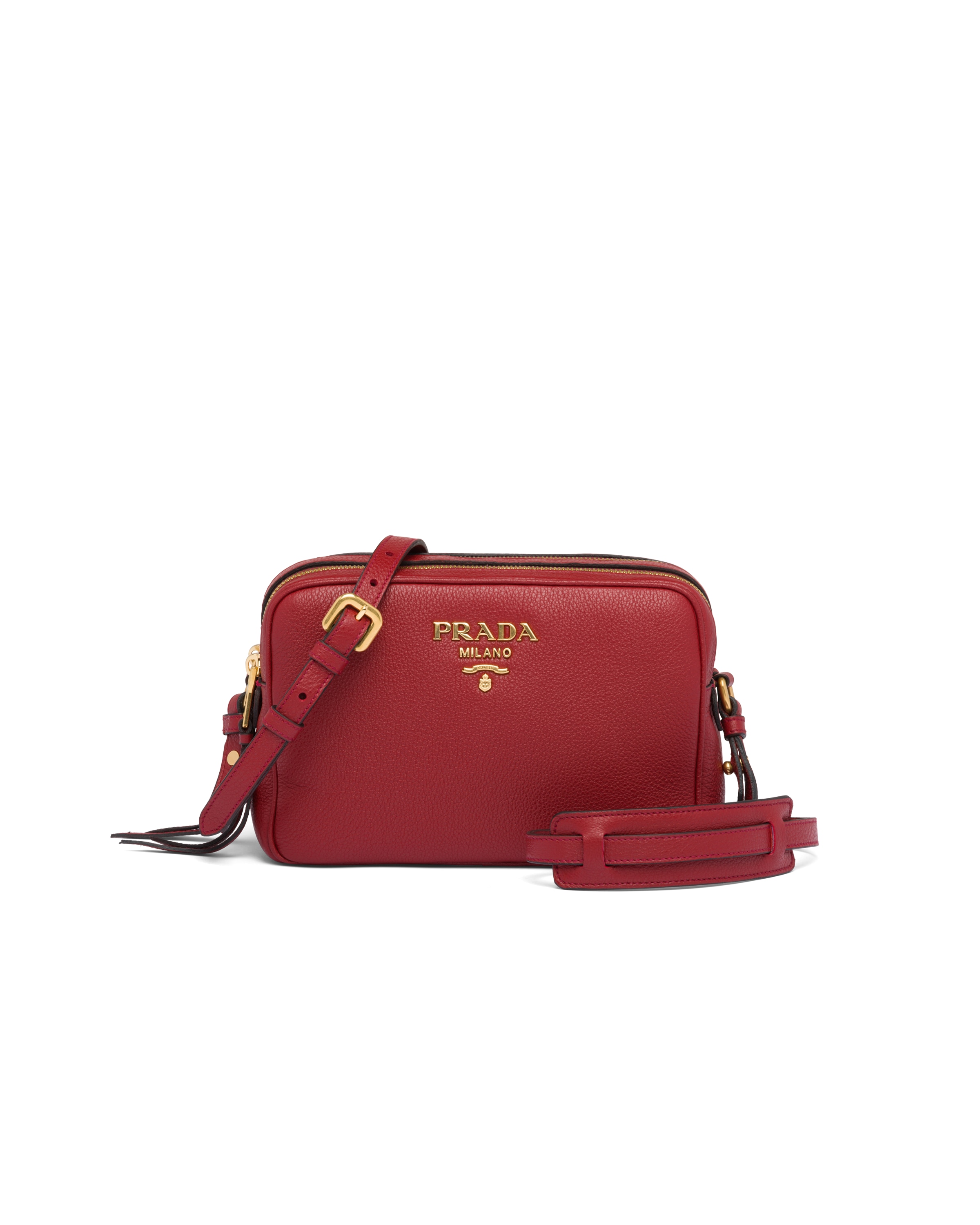 Leather CrossBody Bag Prada