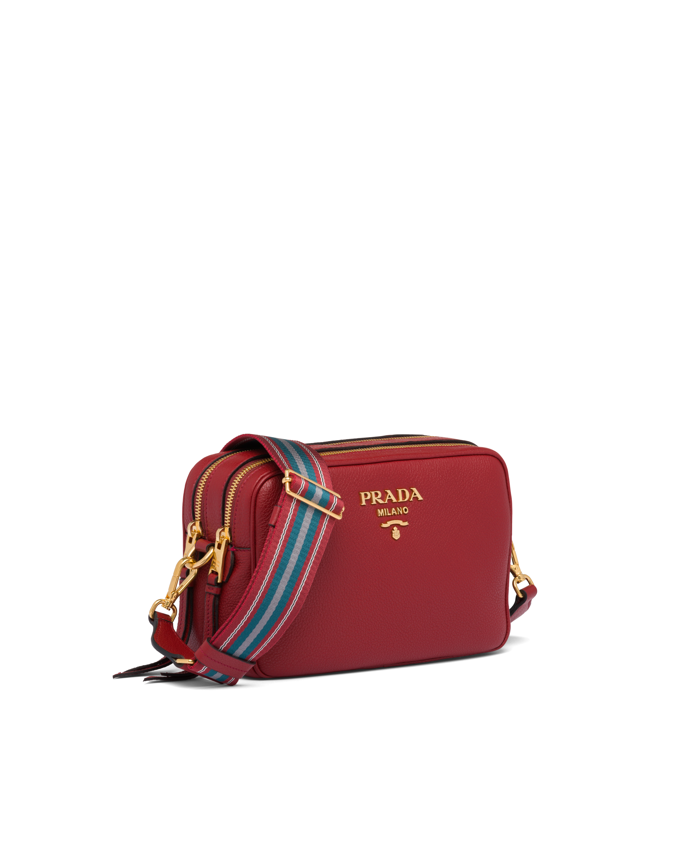 prada red camera bag