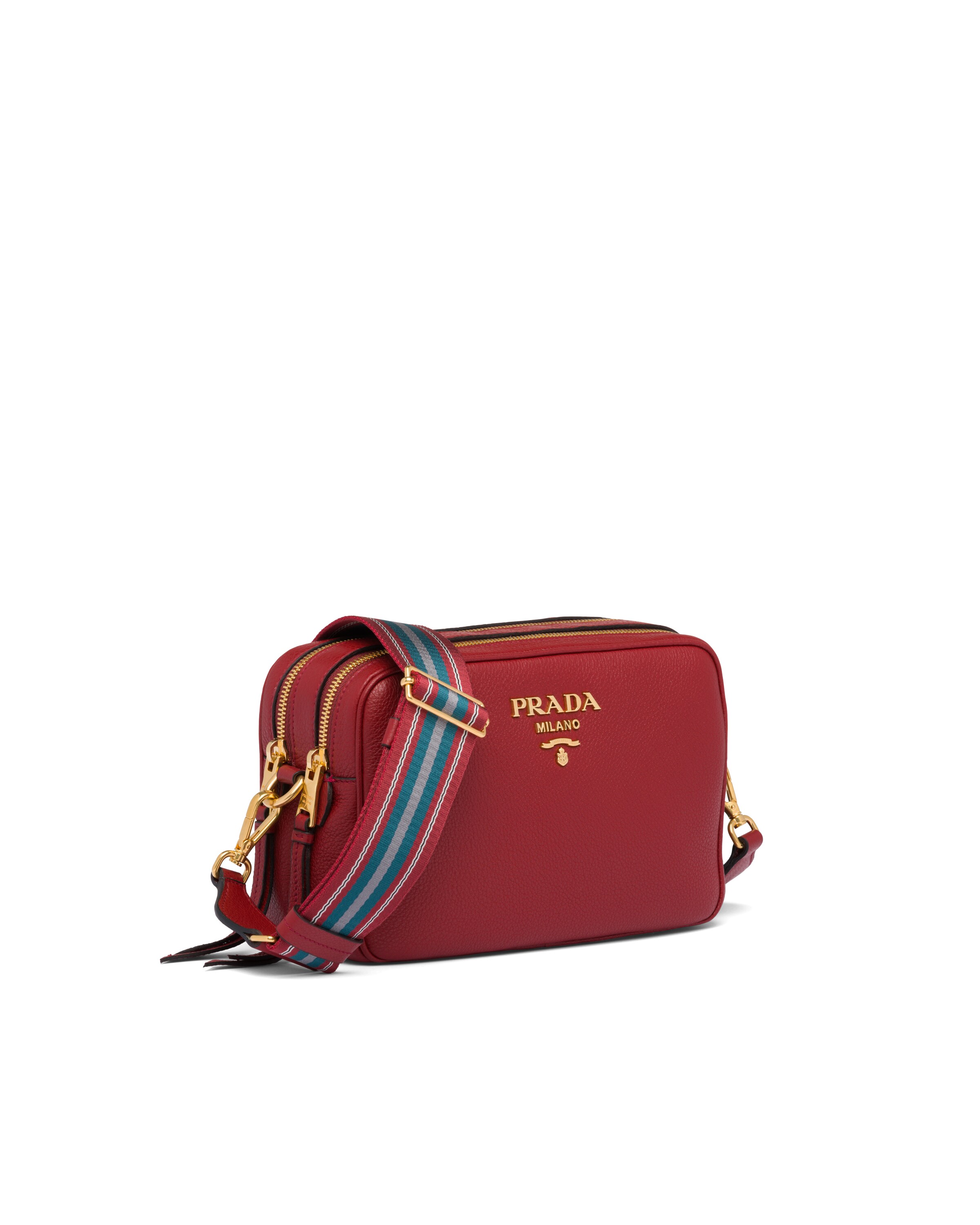 Leather CrossBody Bag Prada