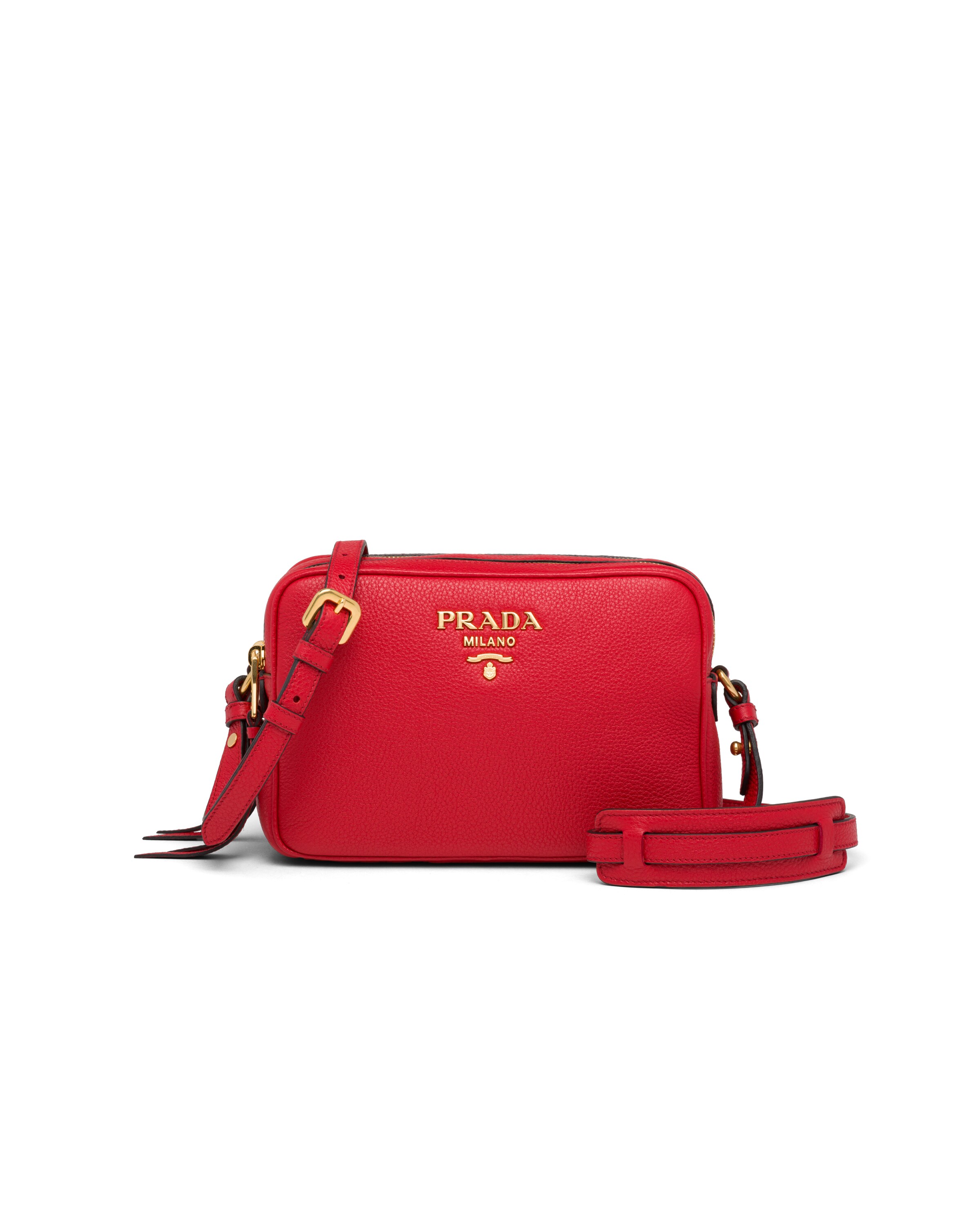 Leather CrossBody Bag Prada