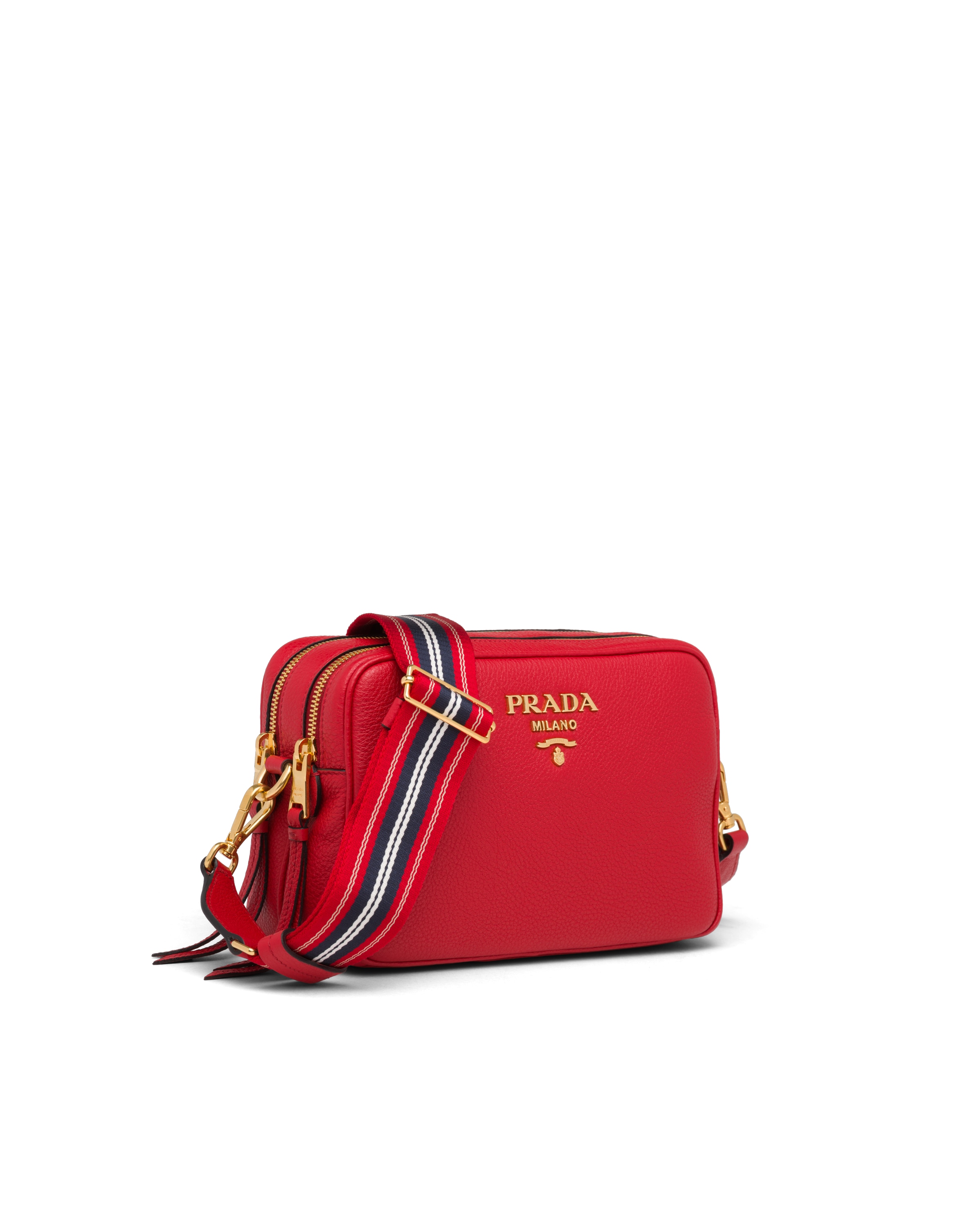 Leather CrossBody Bag Prada