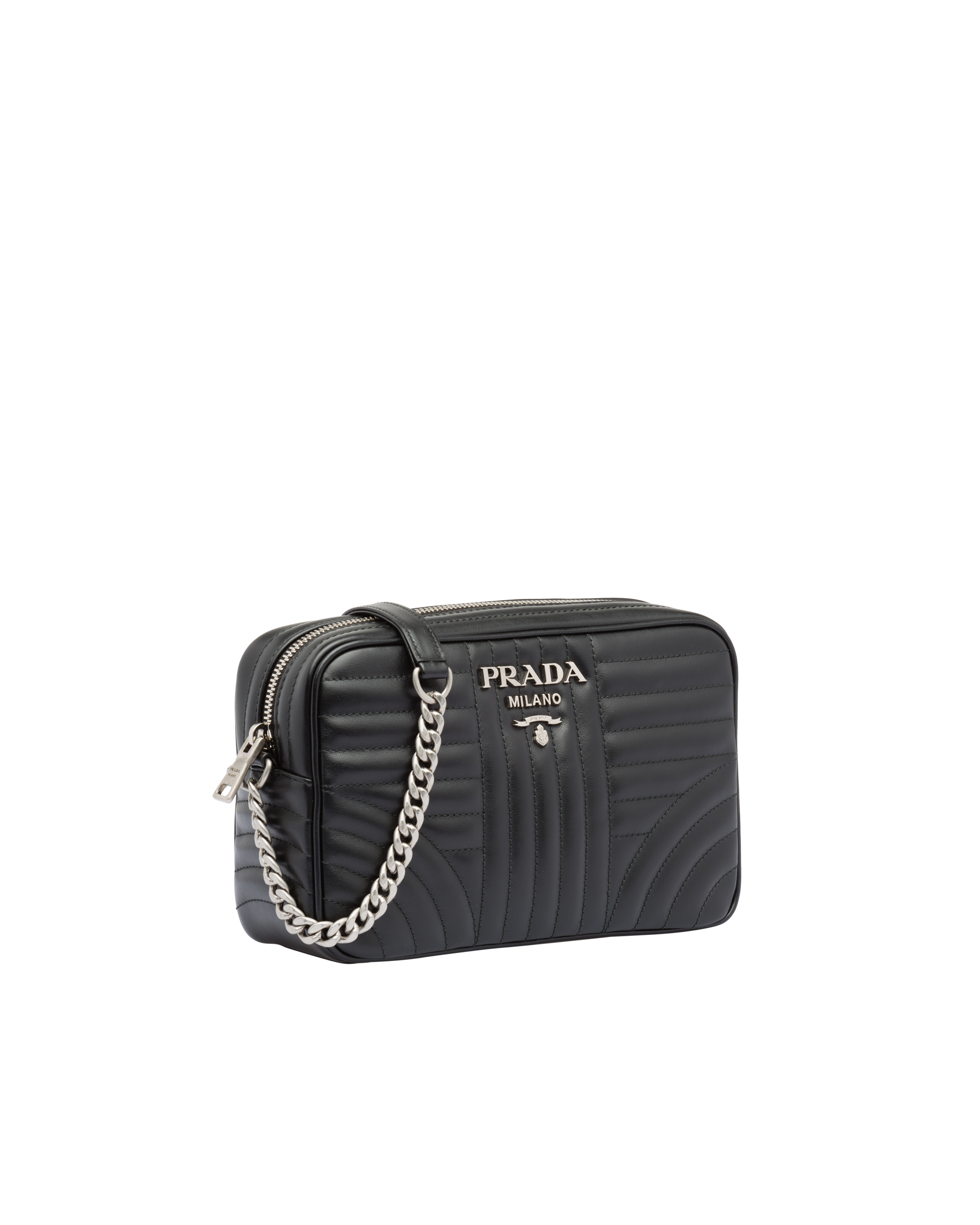 Leather Prada Diagramme Bag | Prada