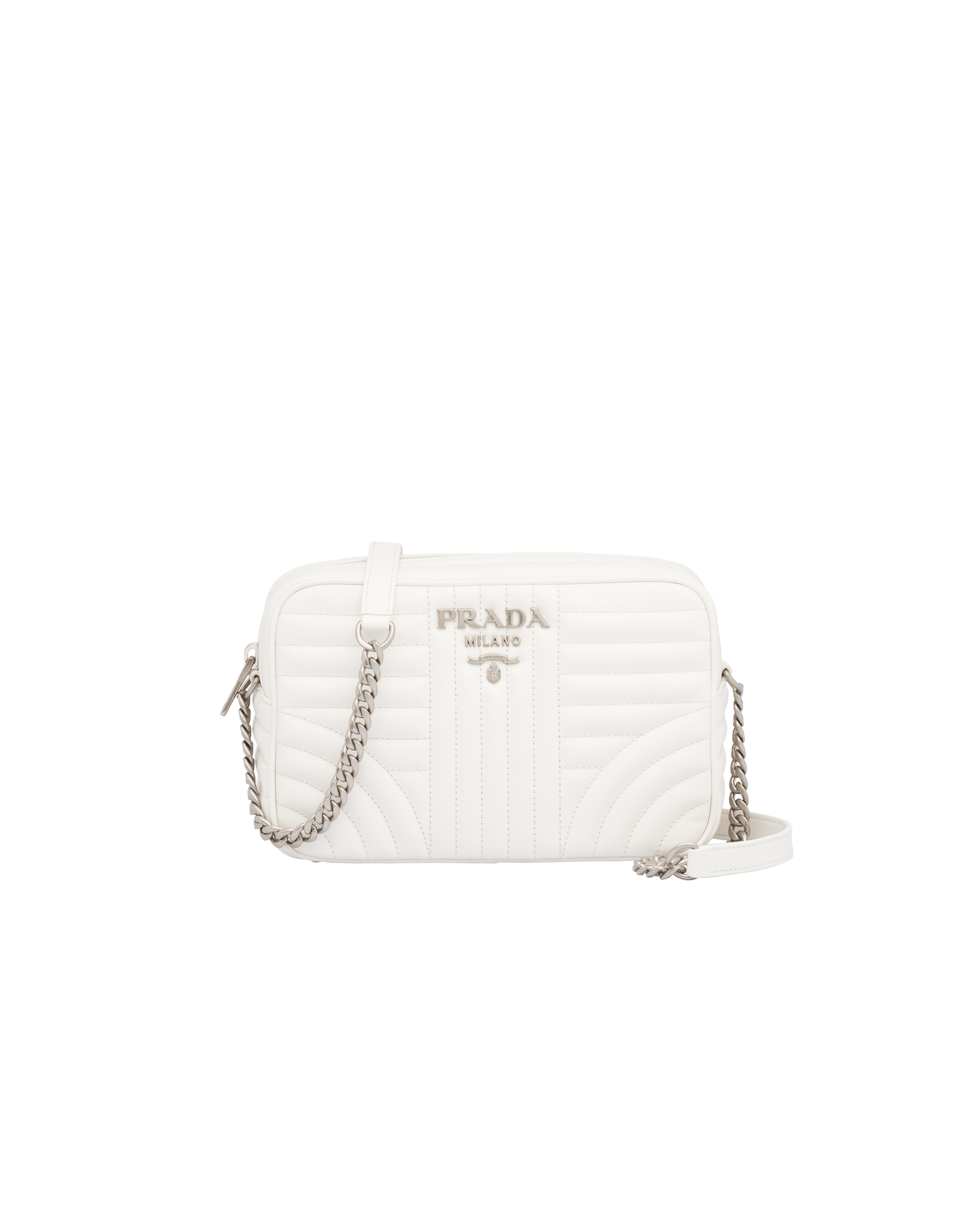 Prada diagramme bag white sales