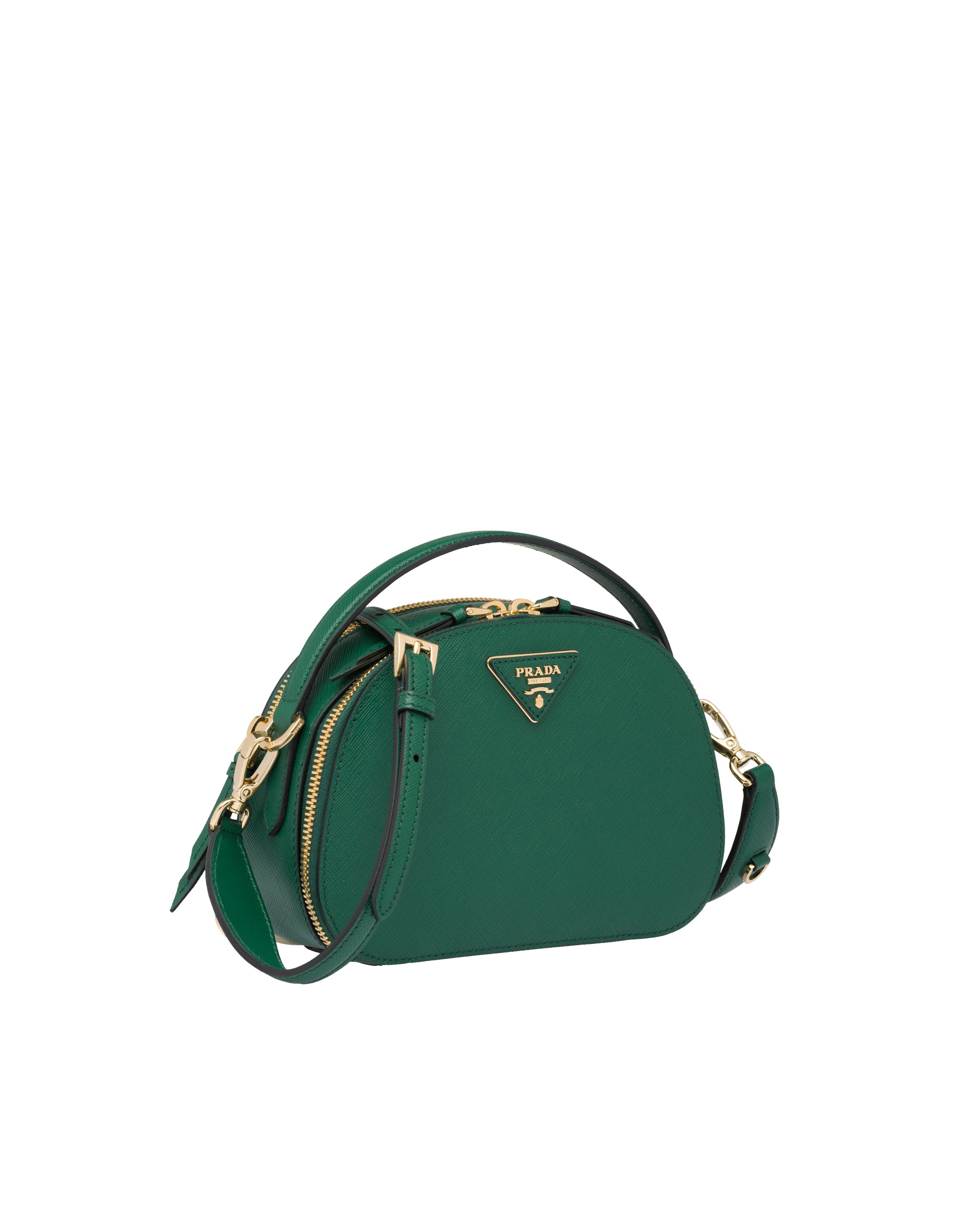 prada emerald green bag