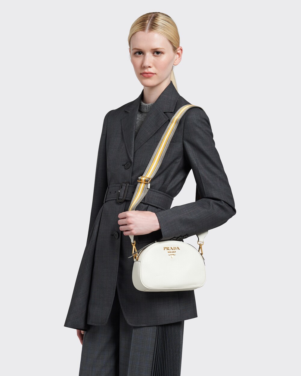 daino leather camera bolsa