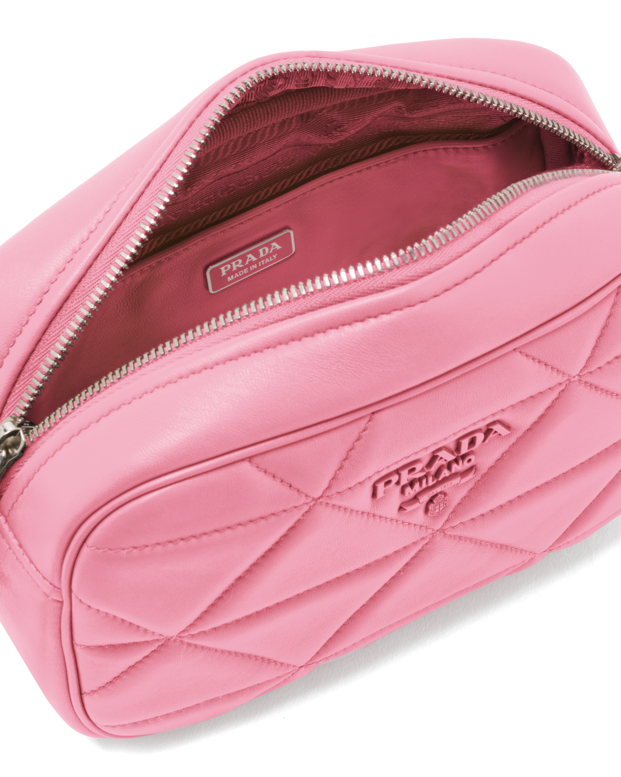 prada pink camera bag