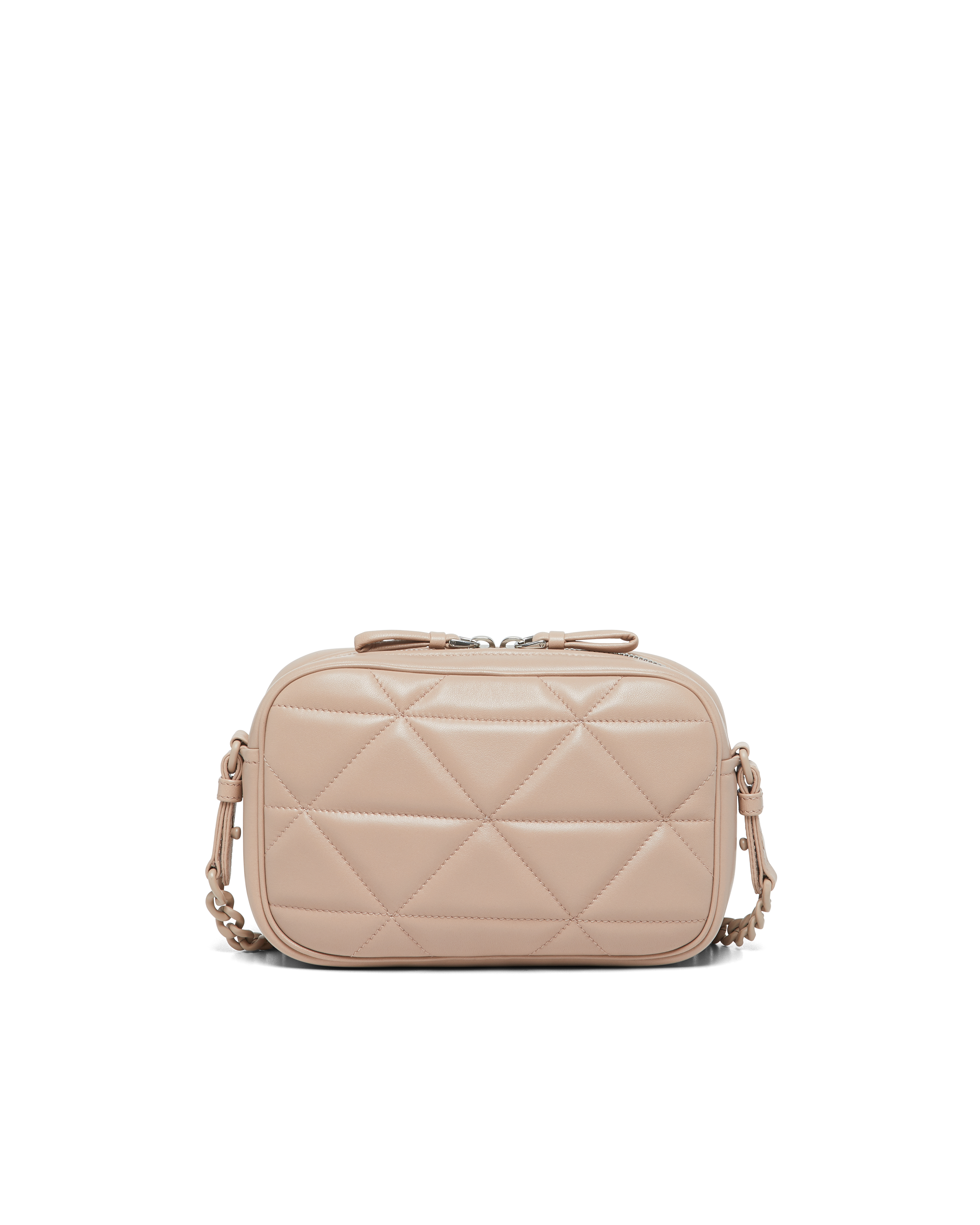 Powder Beige Prada Spectrum nappa leather shoulder bag Prada