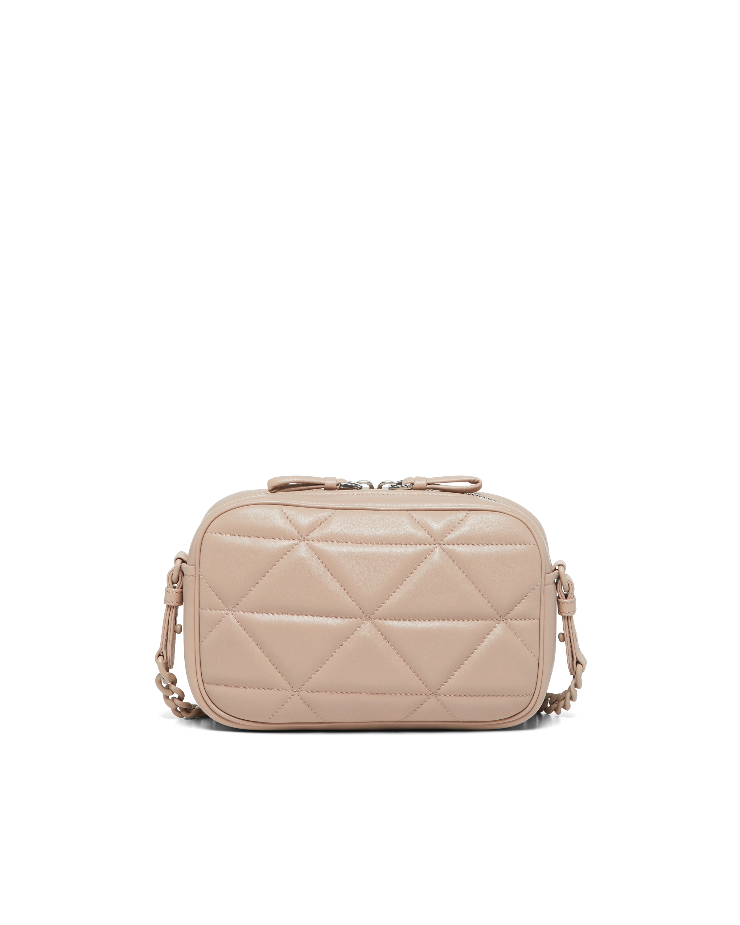 Powder Beige Prada Spectrum nappa leather shoulder bag Prada