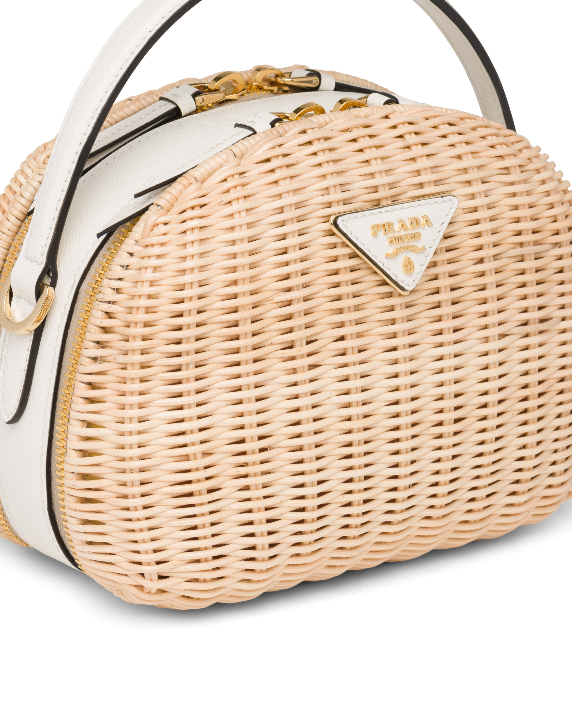 prada tasche korbgeflecht