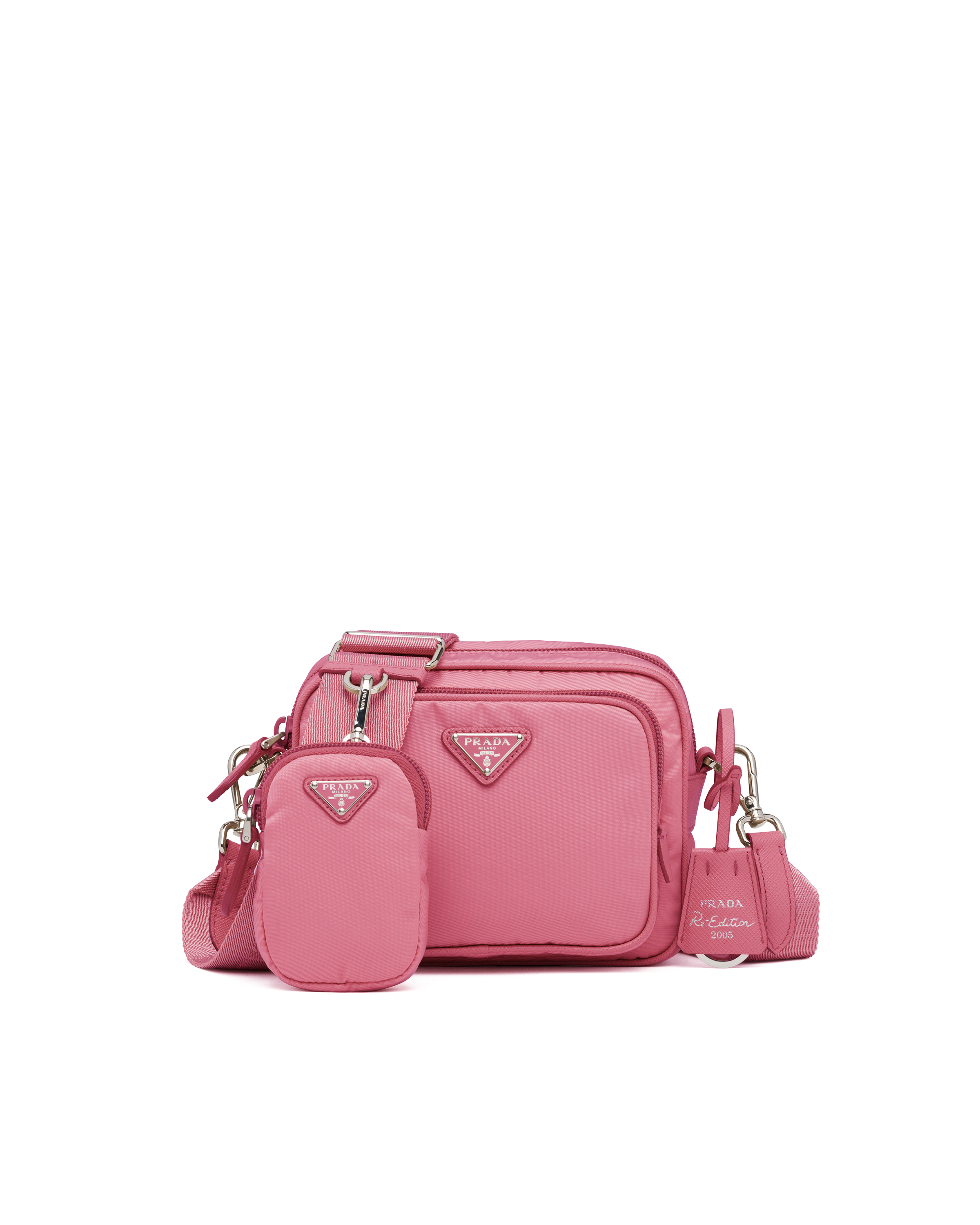 pink prada re edition bag