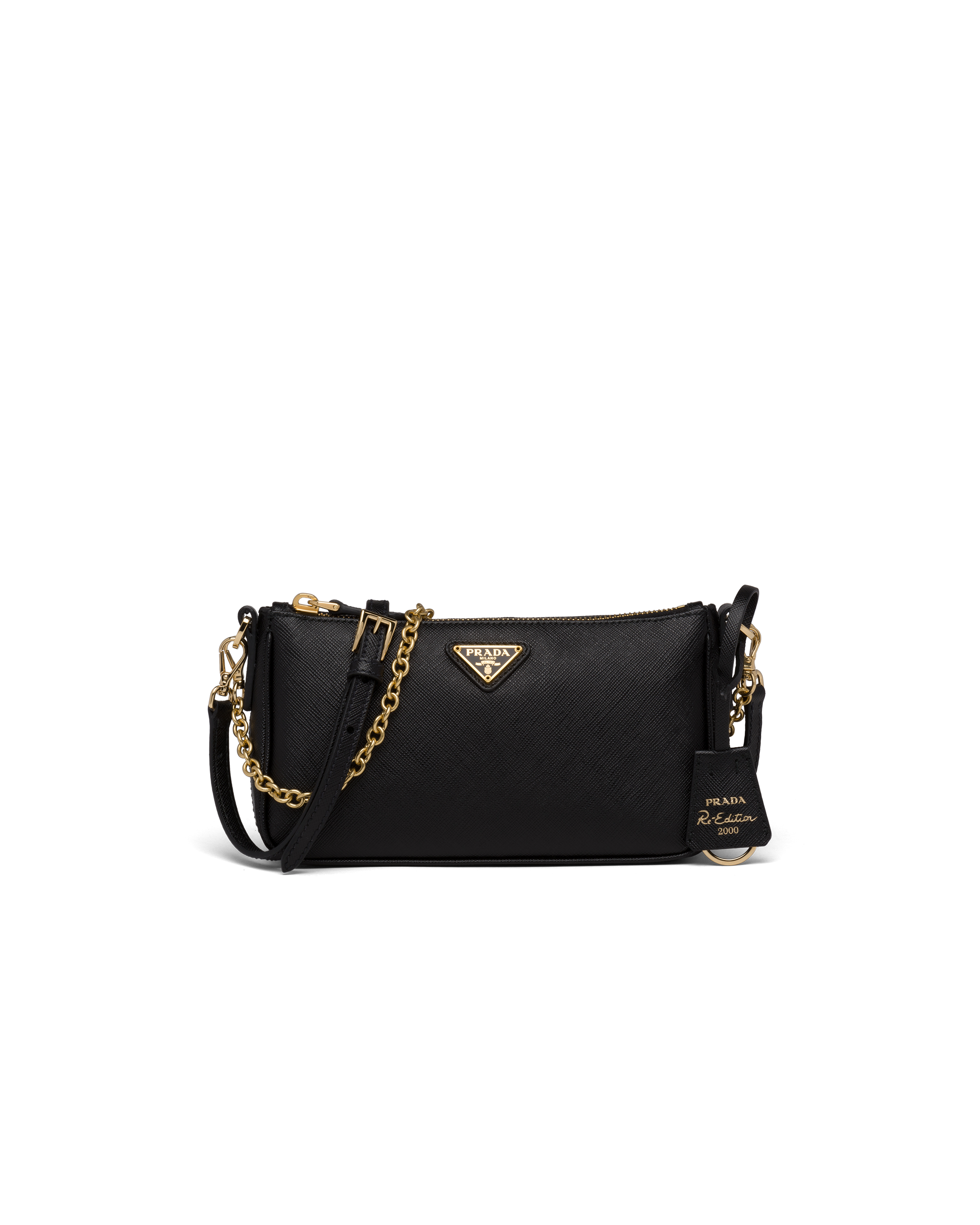 Black Prada Re-Edition 2000 shoulder bag | Prada