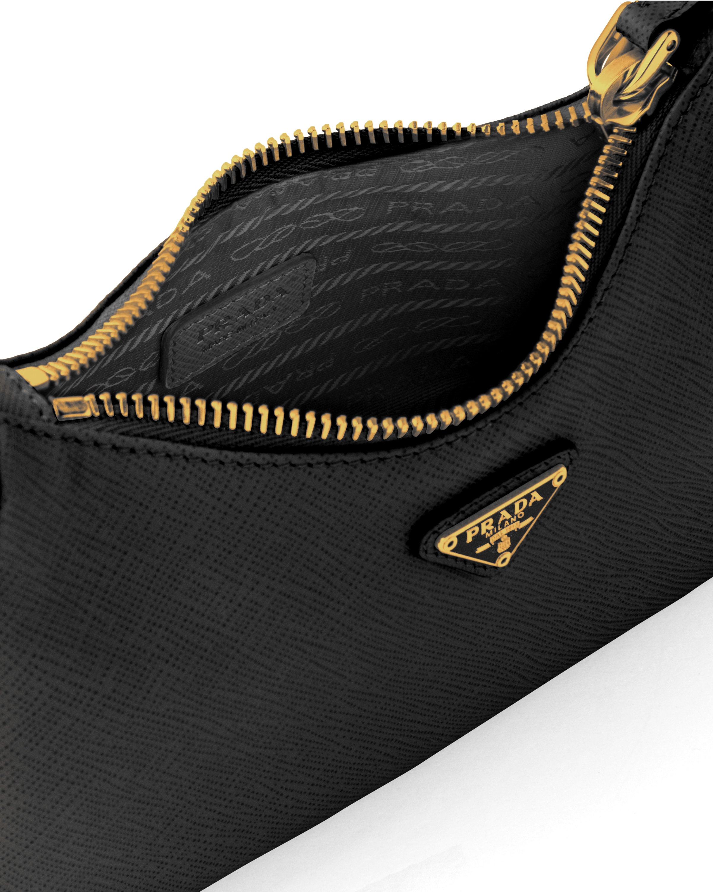 prada saffiano皮革迷你手袋 5