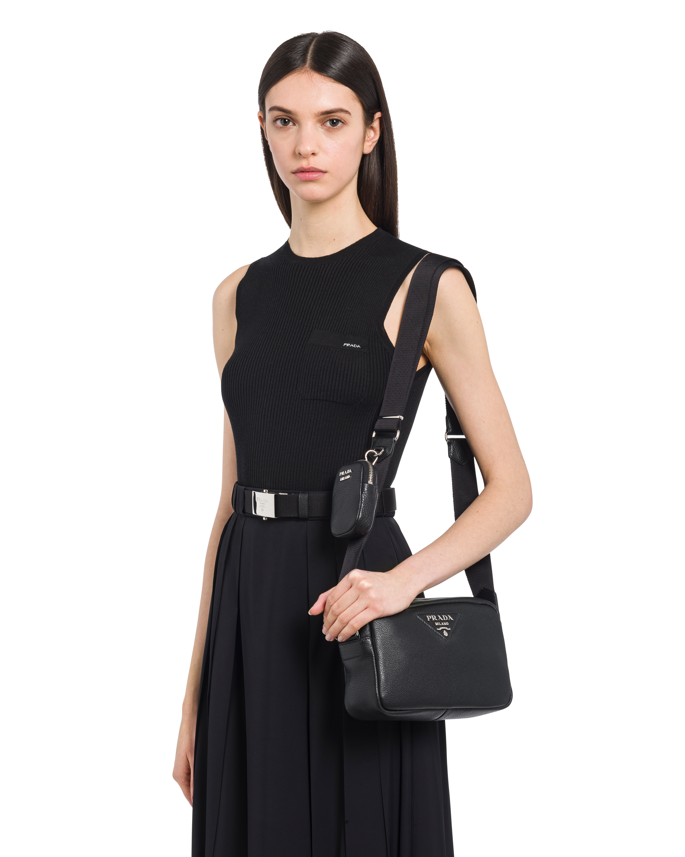 prada mens waist bolsa