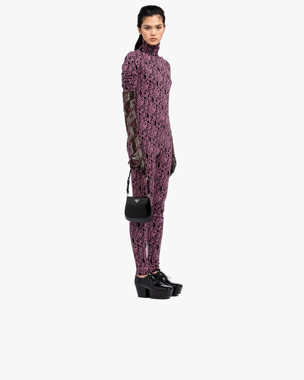 leather mini bag prada