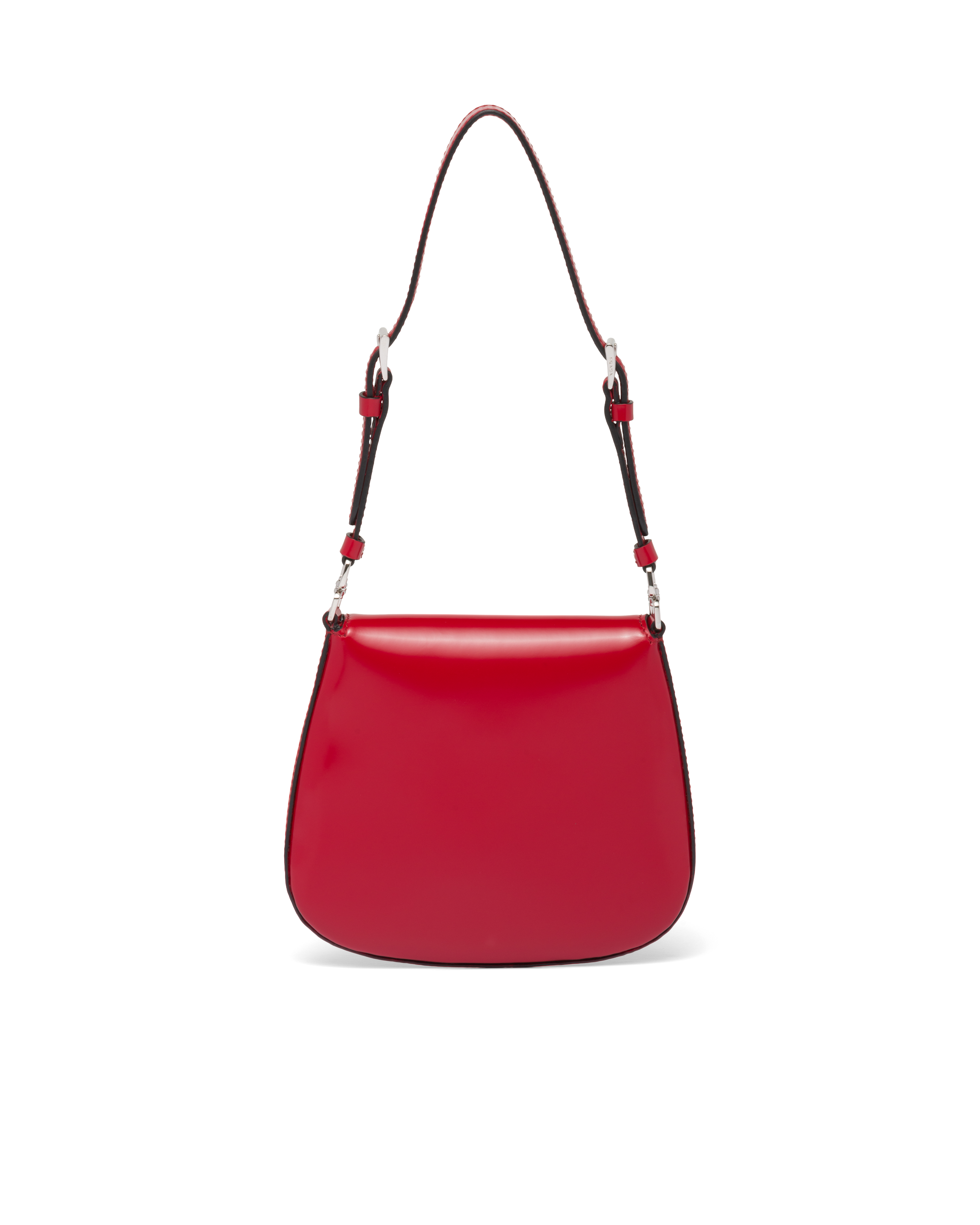 Scarlet Prada Cleo brushed leather mini bag Prada
