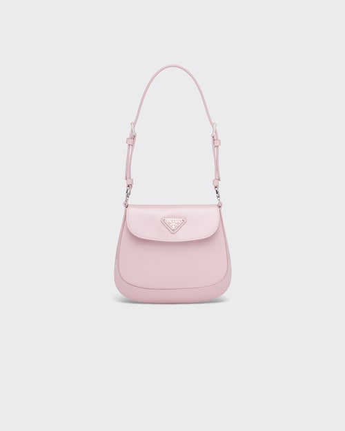 ピンク プラダ クレオ ブラッシュドレザー ミニバッグ | Prada